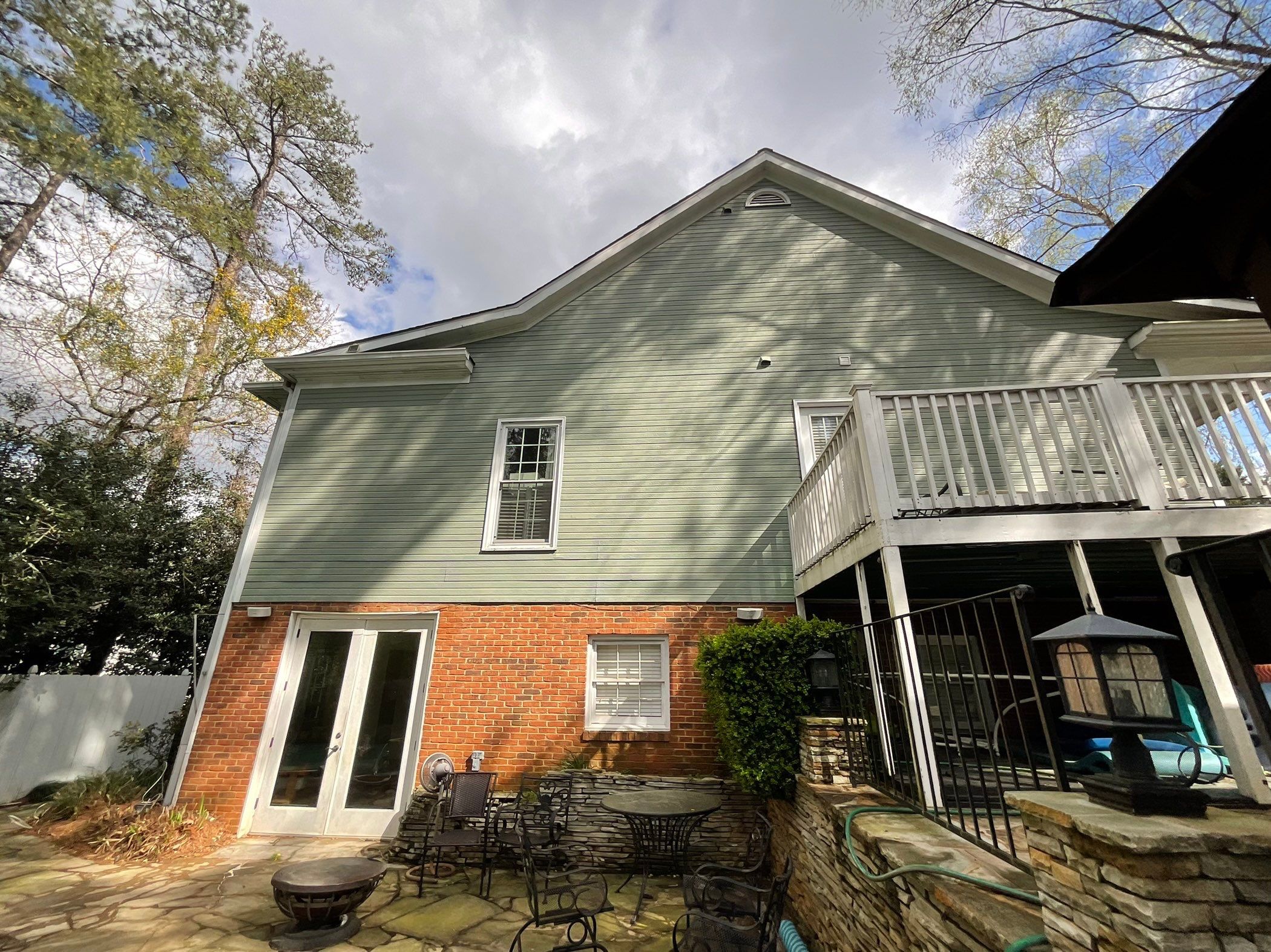 Full Exterior Painting and Brick Refinishing in Dunwoody, Georgia by Swift Home Renovations