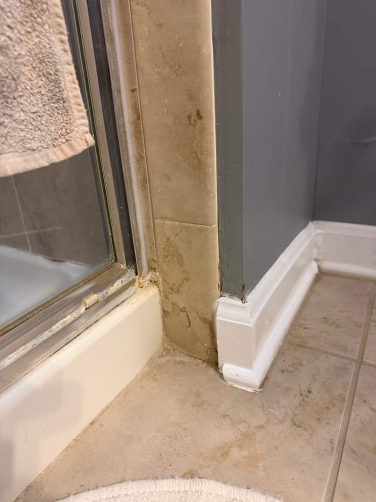 Bathroom Baseboard Replacement & Sealant Repair by Laser Focused Solutions LLC