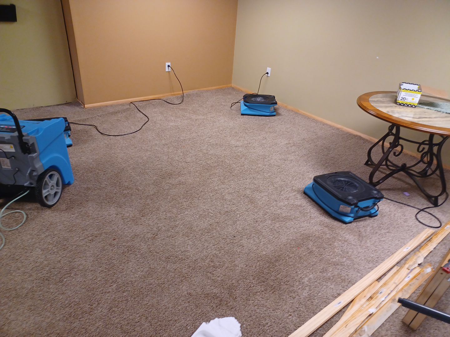 Project in Macomb by EzDry Water Mitigation & Property Restoration