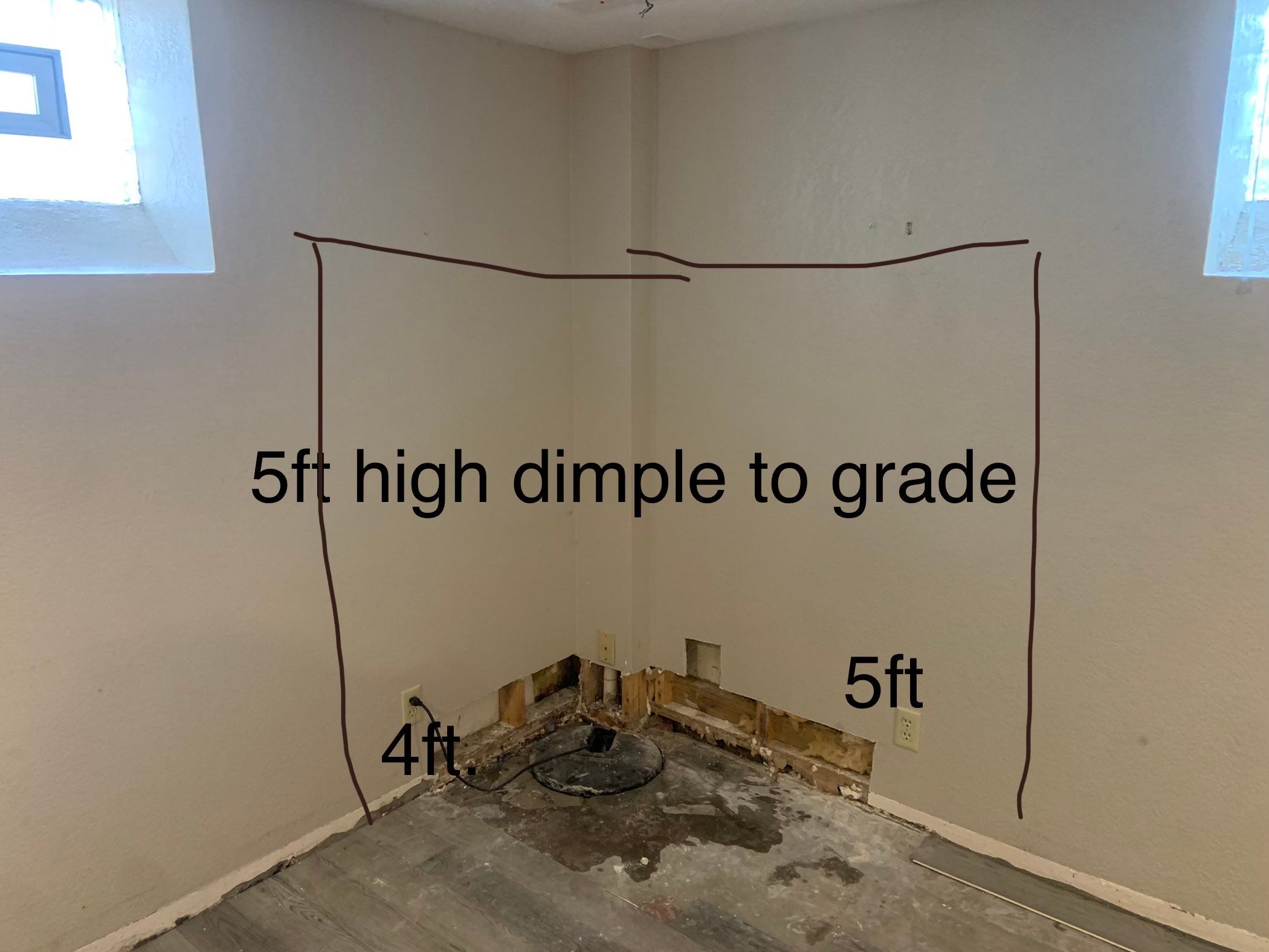 Window Wells & Foundation Grading in South Minneapolis by Waterproofing Northeast
