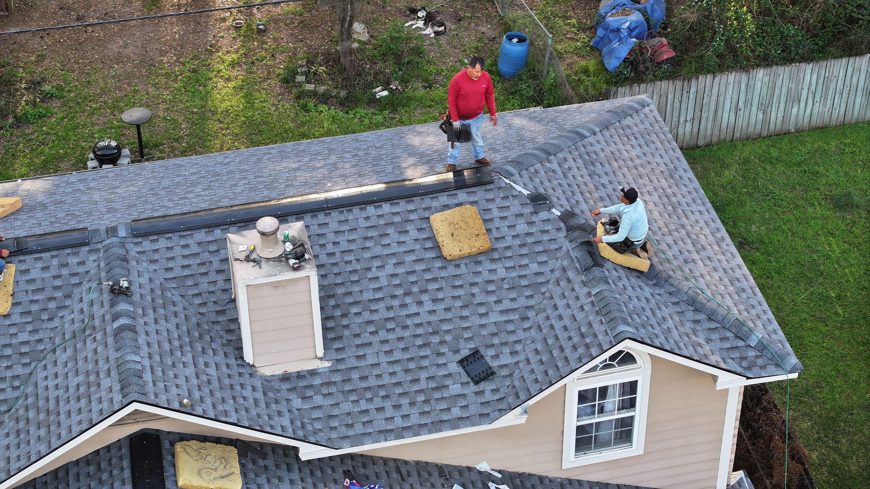 GAF Timberline HD Roof Replacement — Conroe, TX by PL Roofing & SB Roofing, LLC.