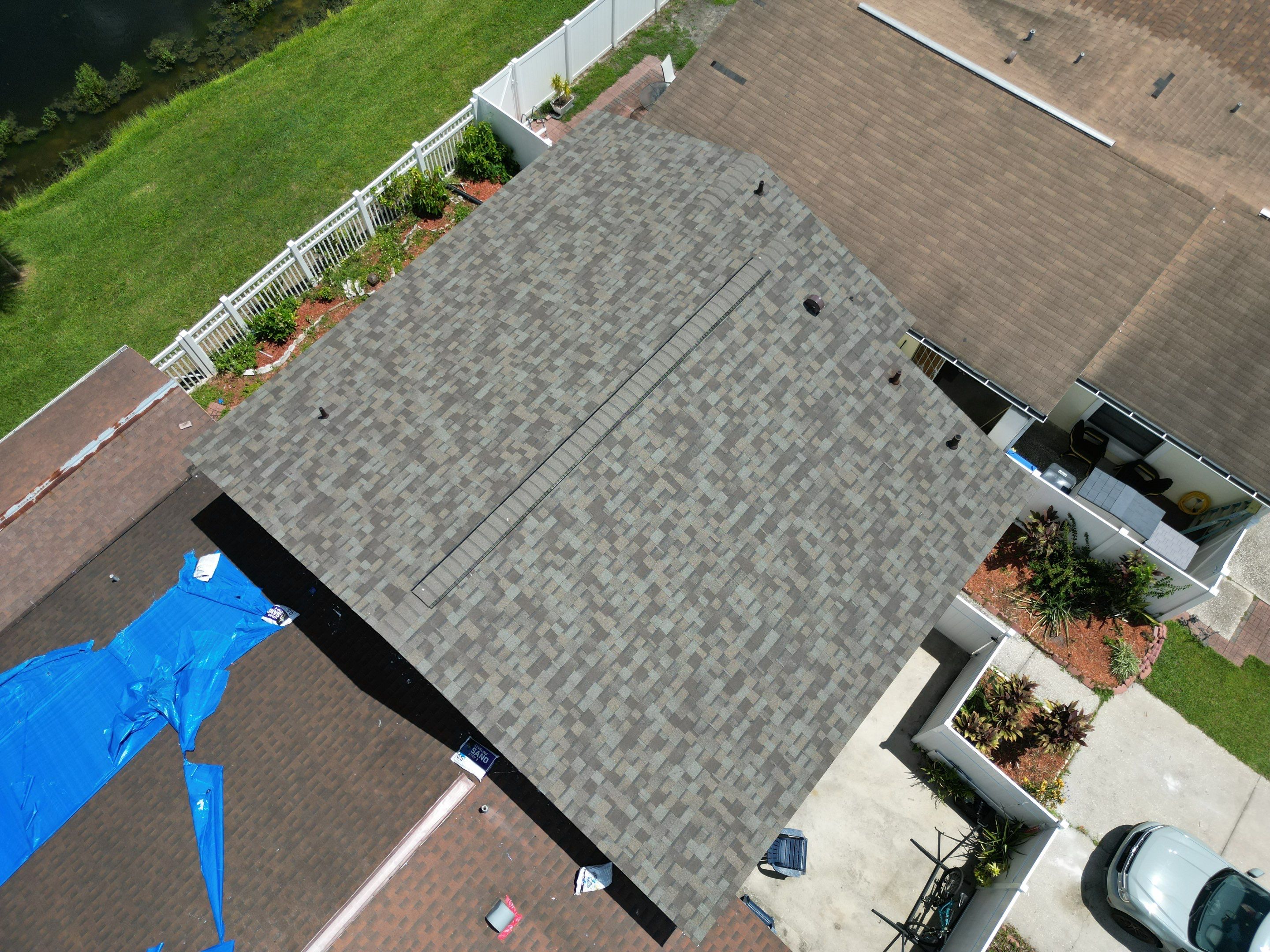 Roof Replacement in Tampa, FL. by Steadfast Roofing 