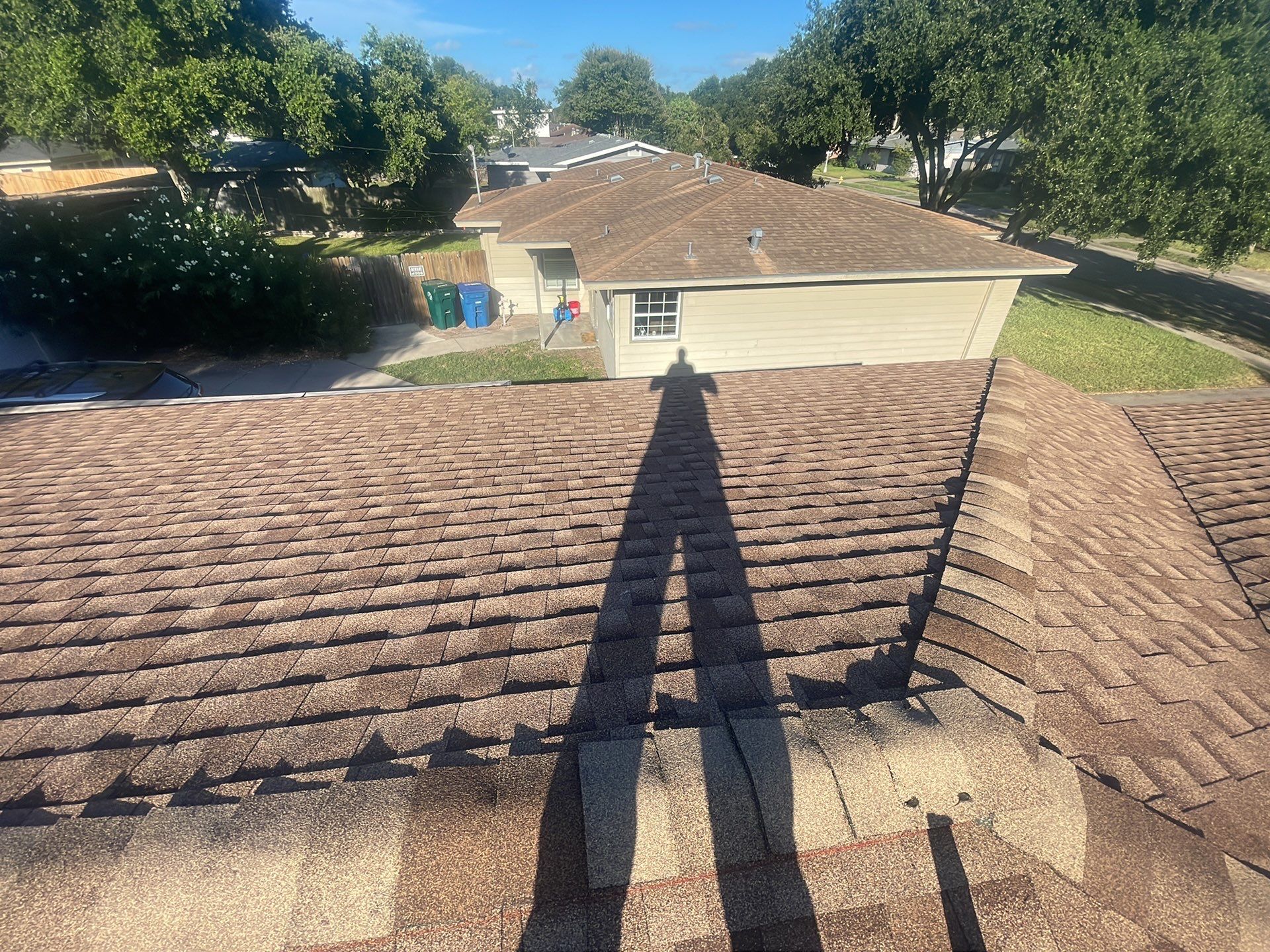 Residential Roofing Installation using GAF HDZ Shakewood by Lighthouse Roofing