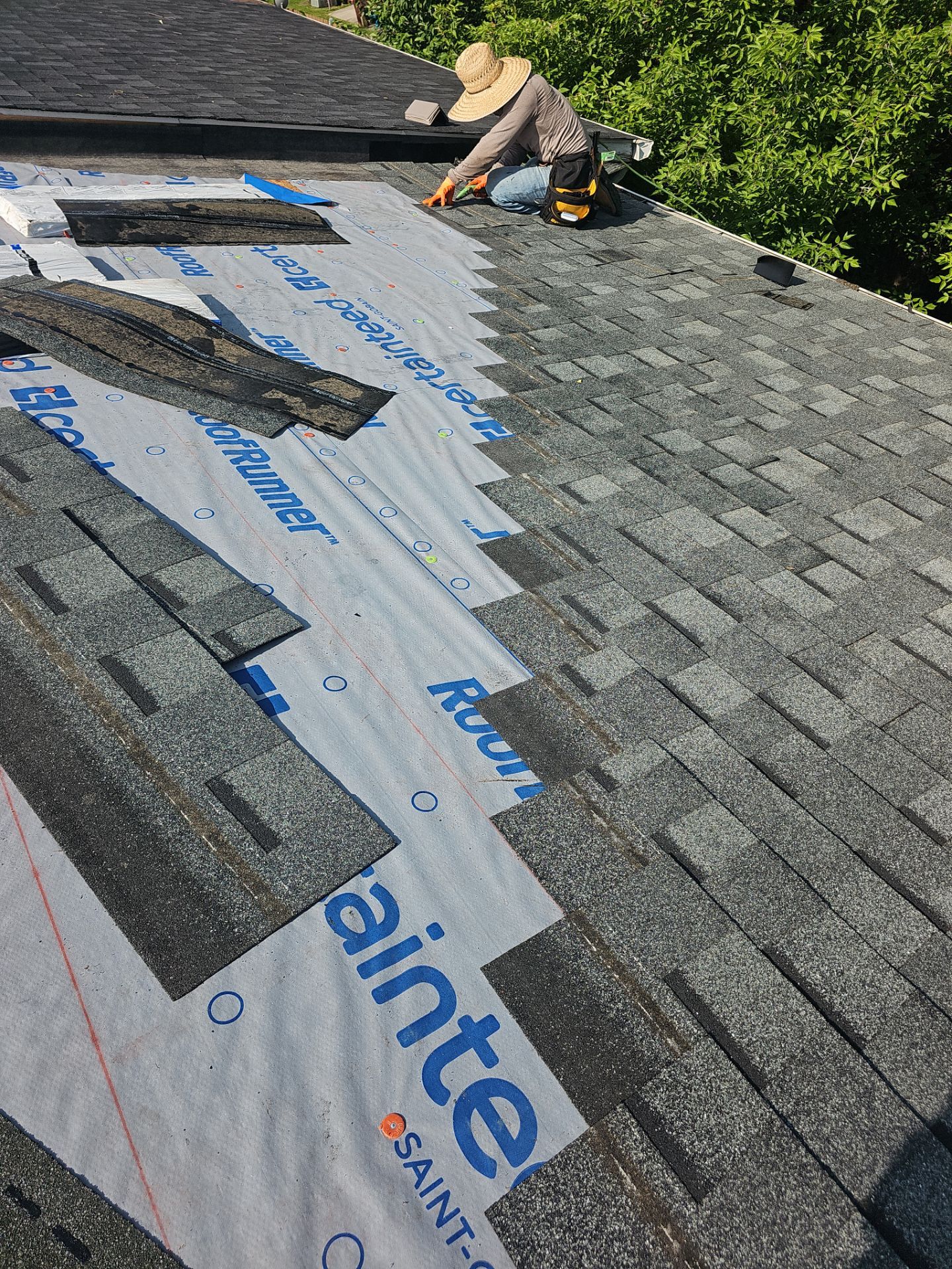 Roof Replacement - Colonial Slate by Winchester Roofing