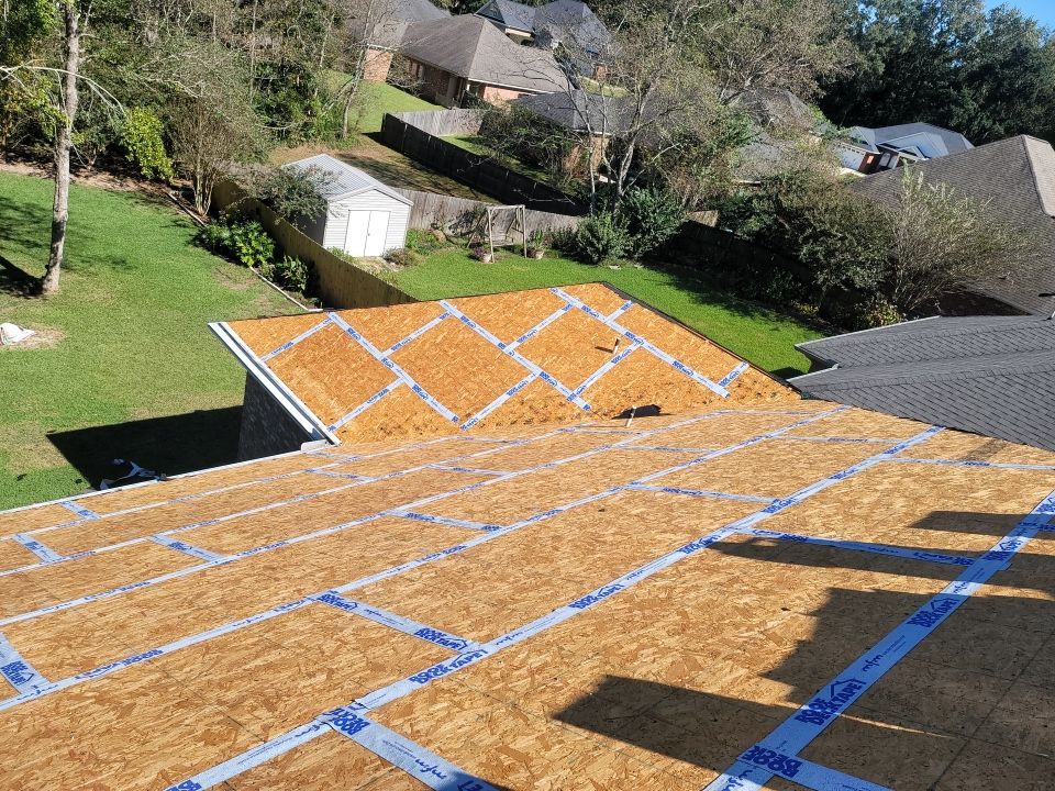 Residential Roofing Installation using Roof Replacement by American Roofing & Construction LLC