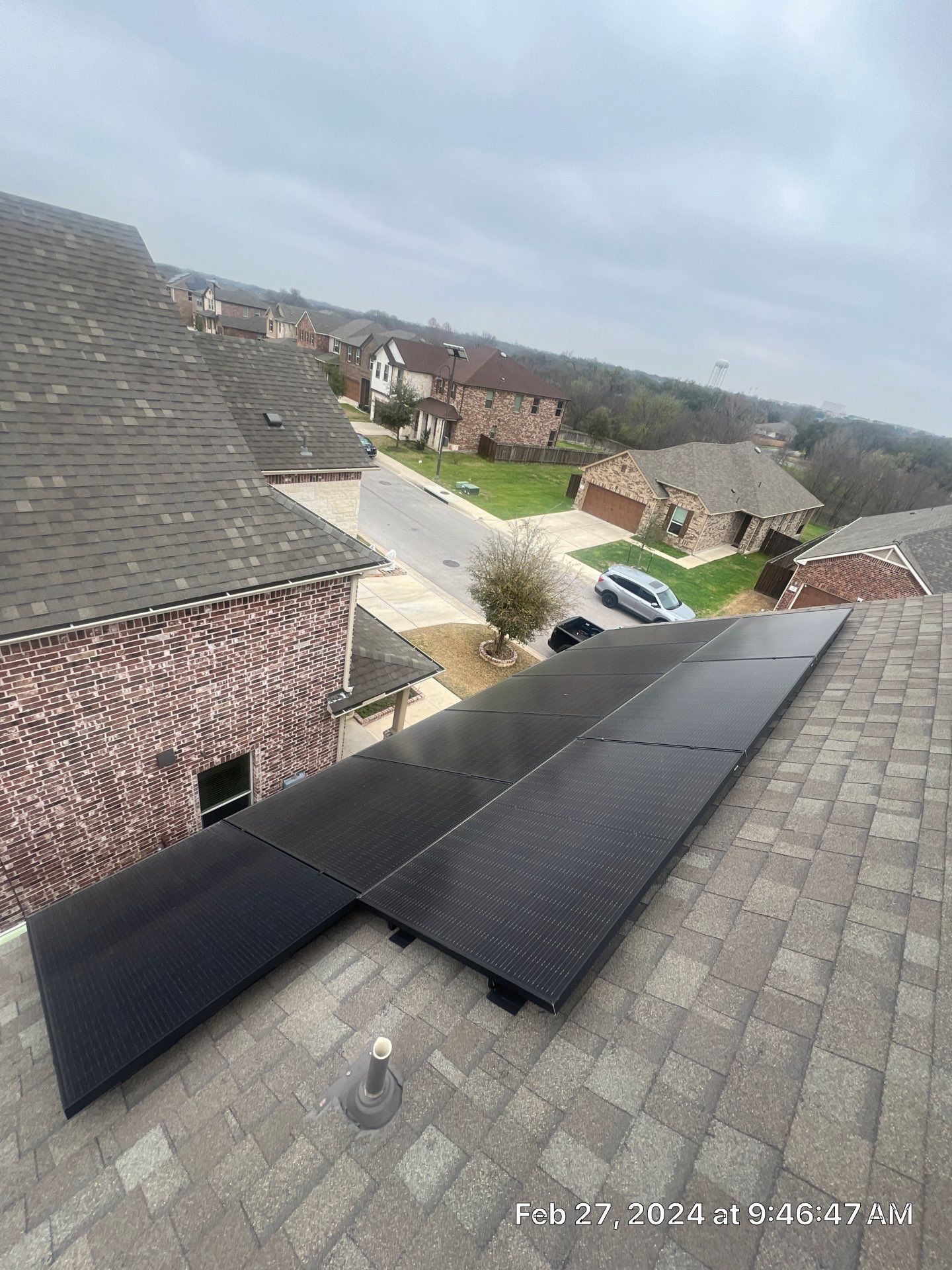 33 Panel Detach and Reset in Round Rock by Sunaura Solar