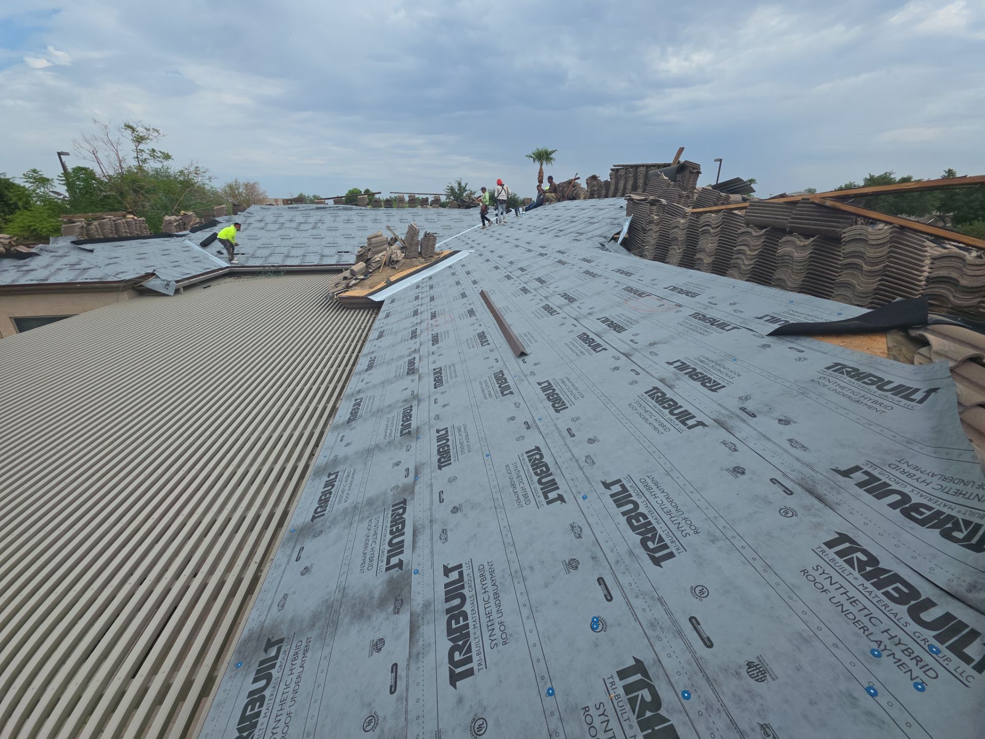 Recent Rain and Storm Damage in Gilbert by Weather-Tite Roofing