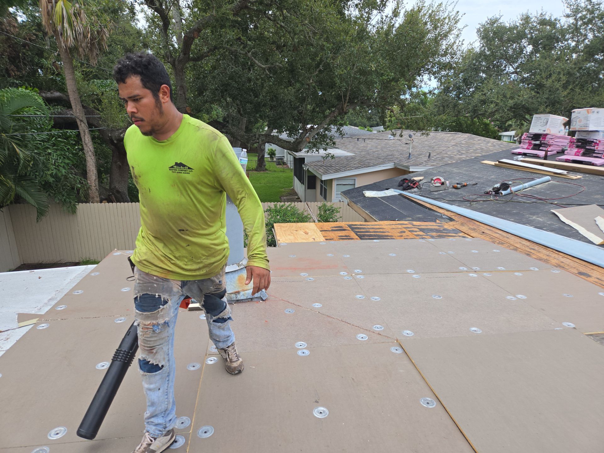 Project in St. Petersburg 33710 by Mitchell Roofing Company LLC 