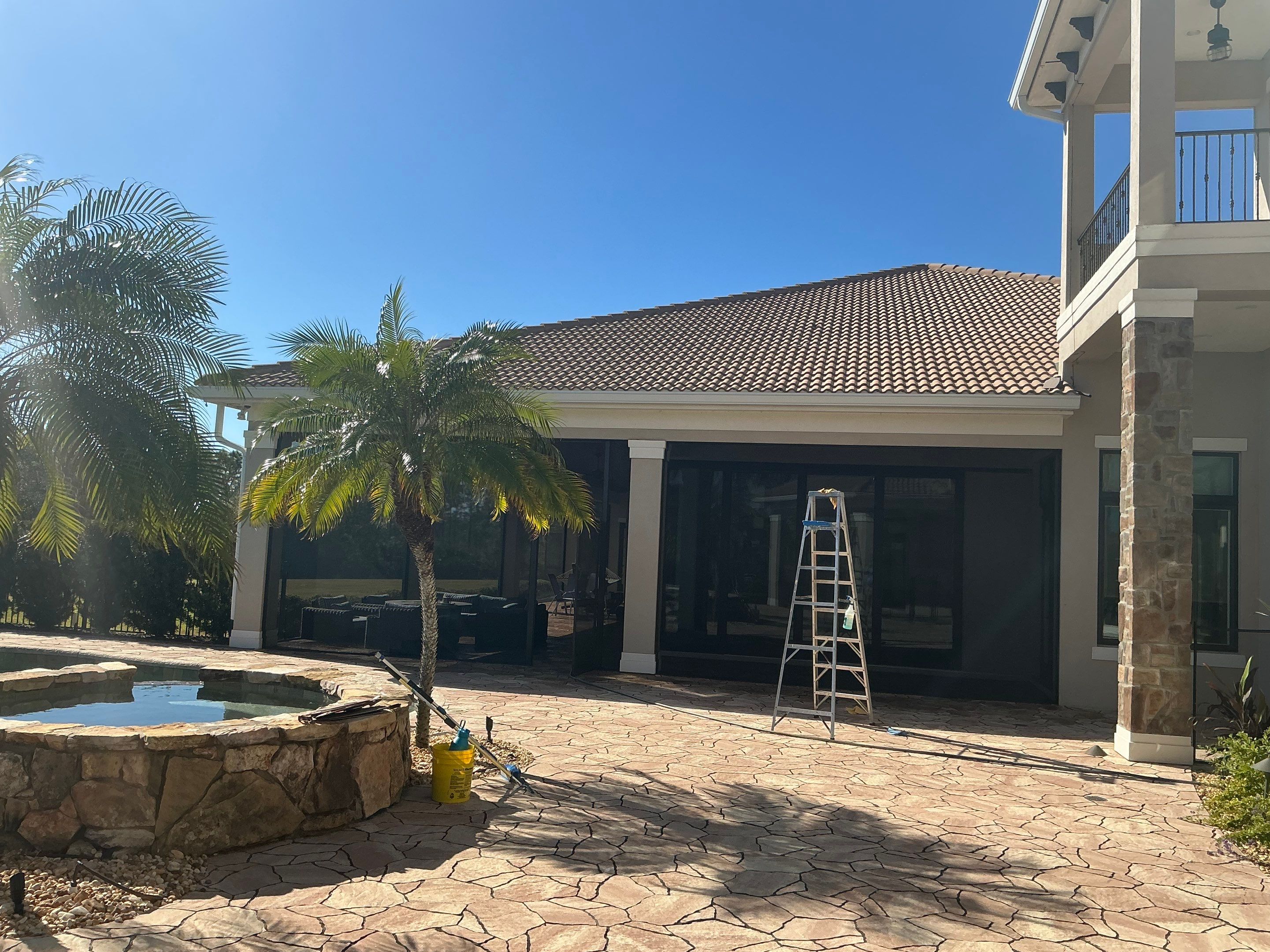 Downspout Installation for Multi-Story Homes in Lakewood Ranch by Gutter Professors