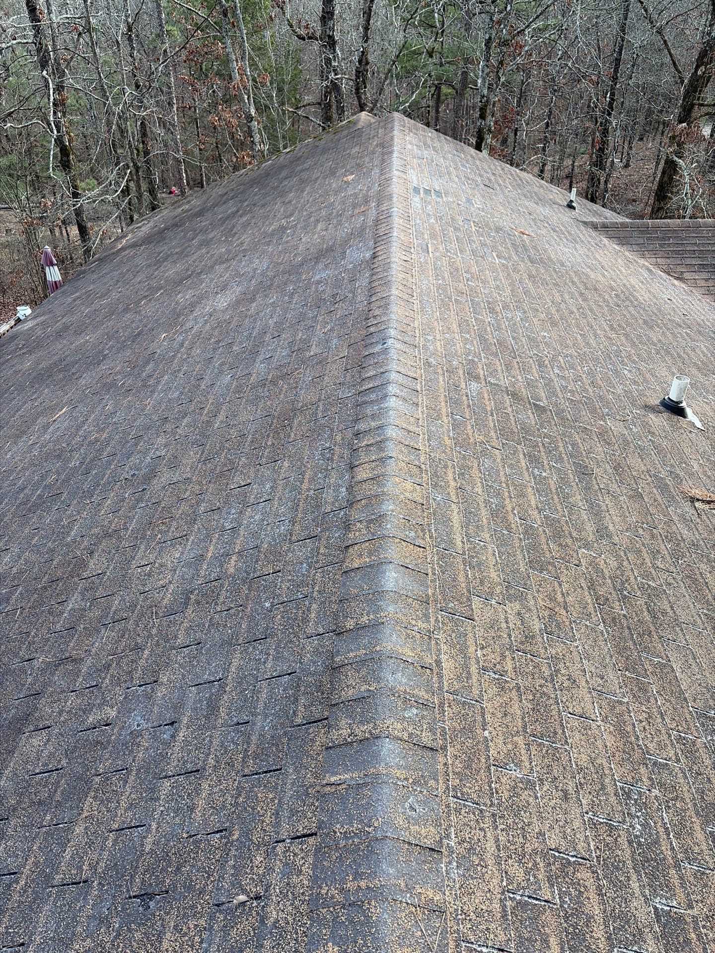 GAF Timberline HDZ Architectural Shingle Roof Replacement in Hot Springs by Temple Roofing and Exteriors