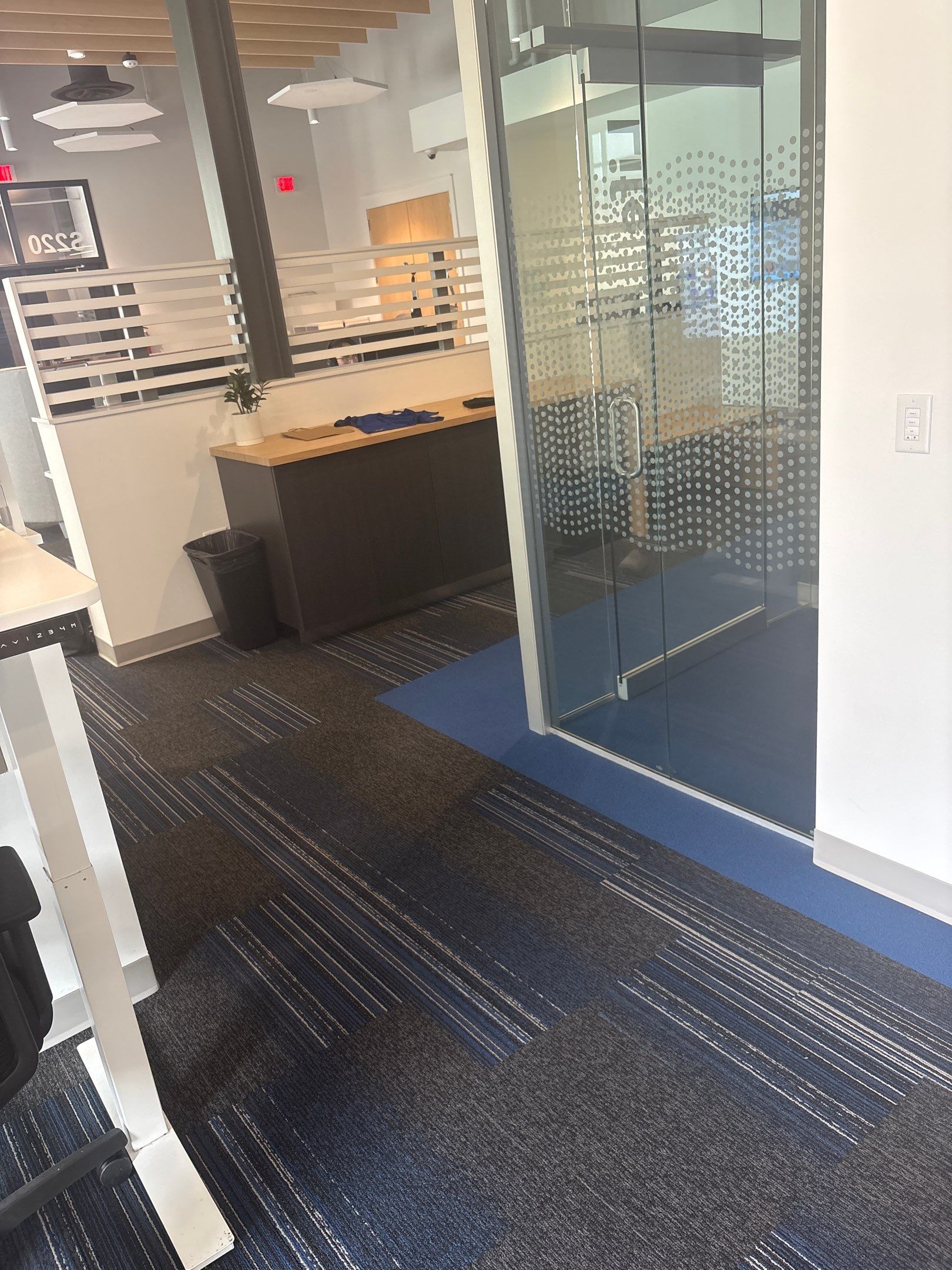 Modern Office Interior Fit-Out with Custom Partitions in Lincoln by CompanyCam Sales Demo