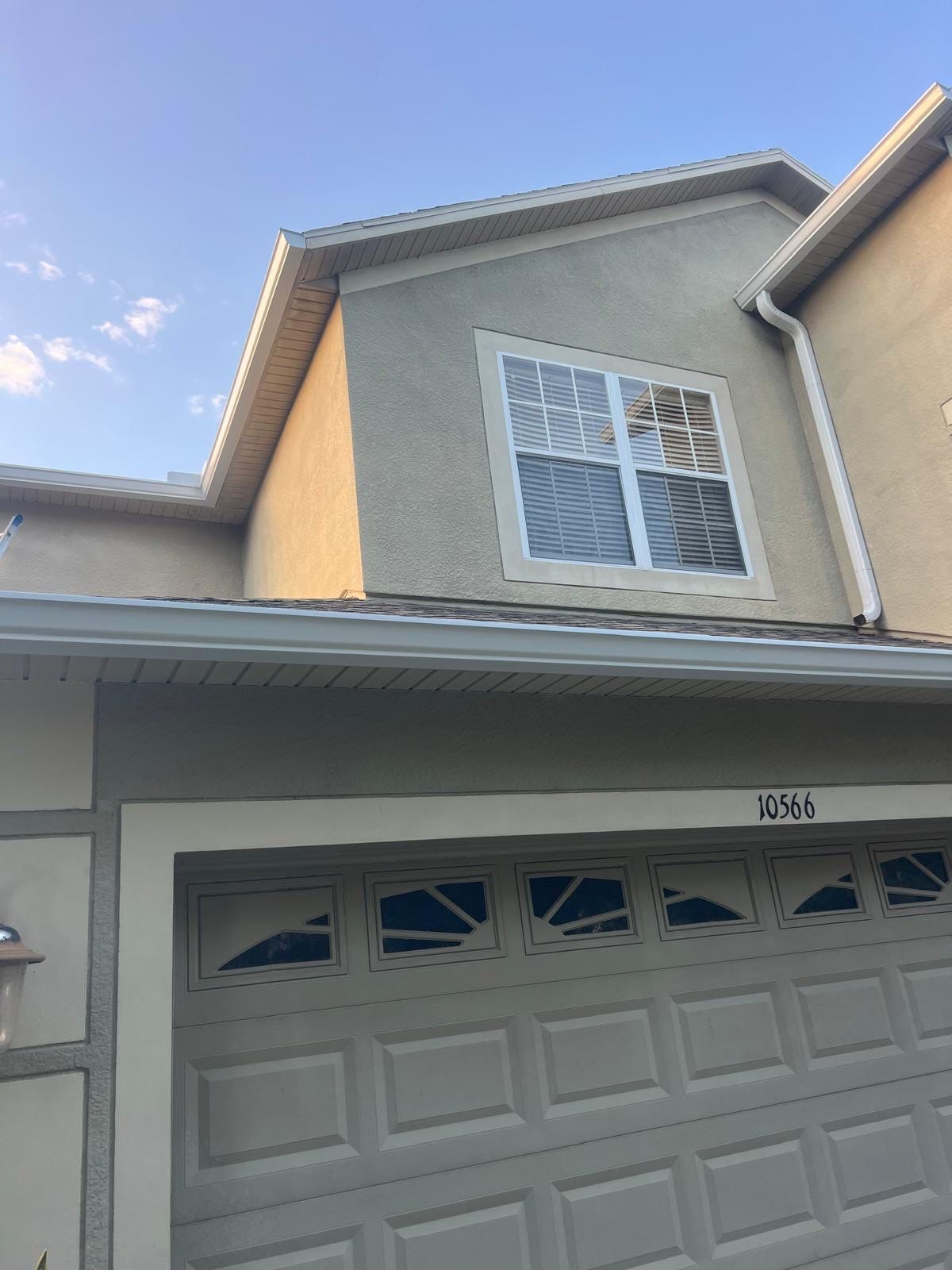 Modern 7-Inch Seamless Gutters for Luxury Homes in Tampa FL by Gutter Professors