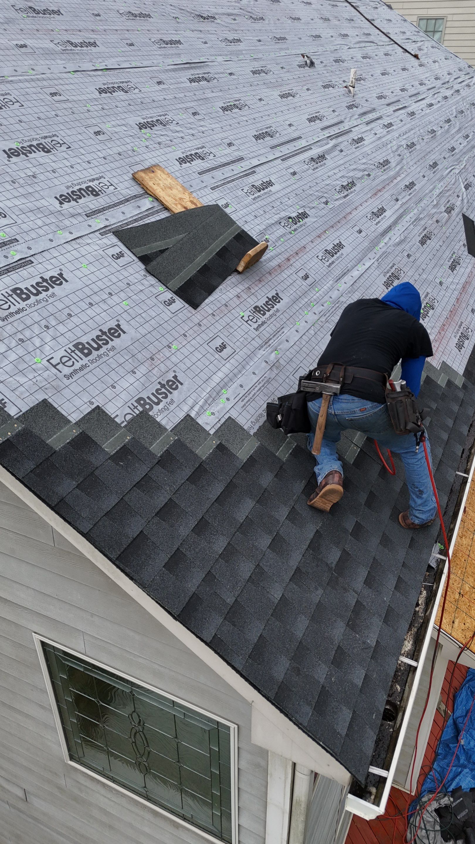 Roof Replacement - GAF Timberline HDZ Charcoal  by Pro Performance Roofing