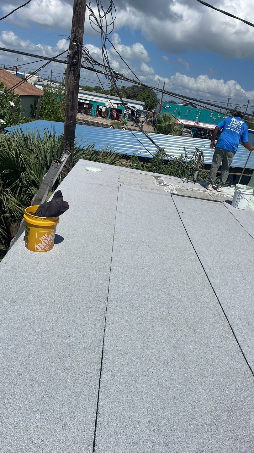 Market Street Coating by Bayfront Roofing and Construction