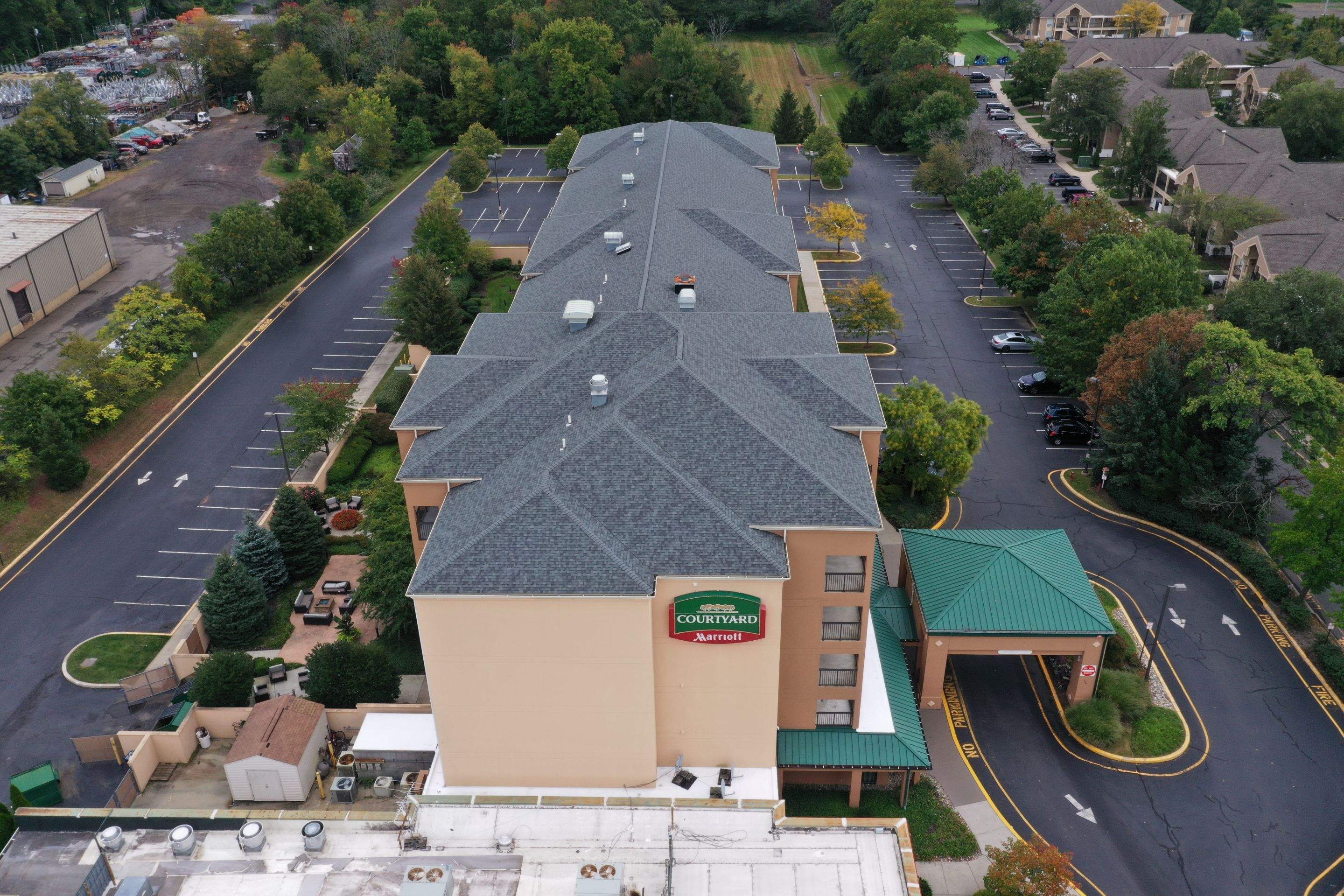 Commercial Roofing Installation using Owens Corning Duration by All Site Roofing