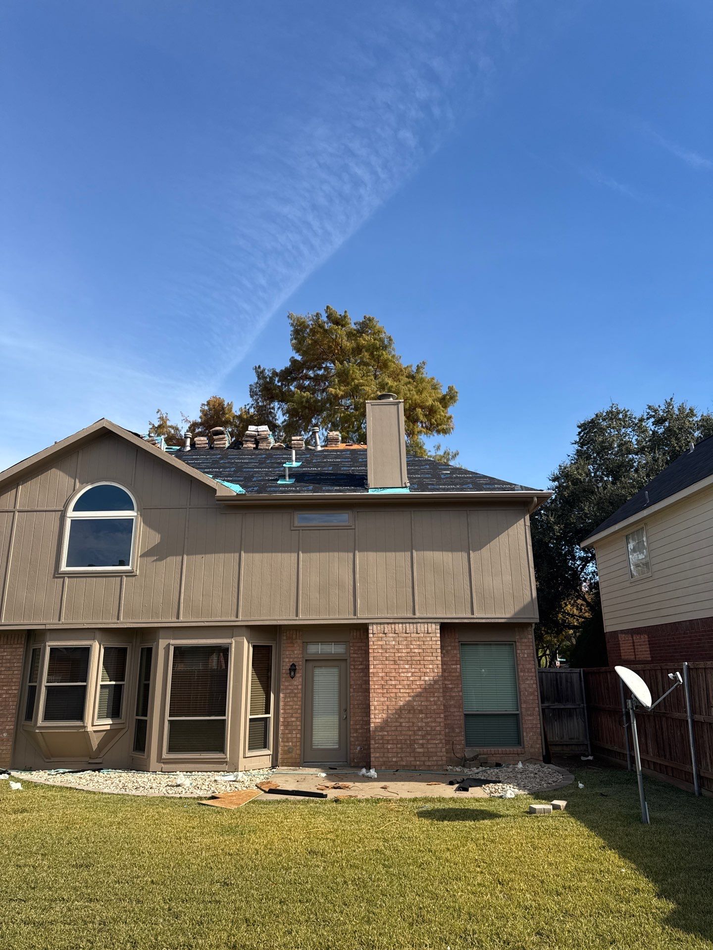 Project in Grand Prairie by Rhino Roofing and General Contracting, LLC