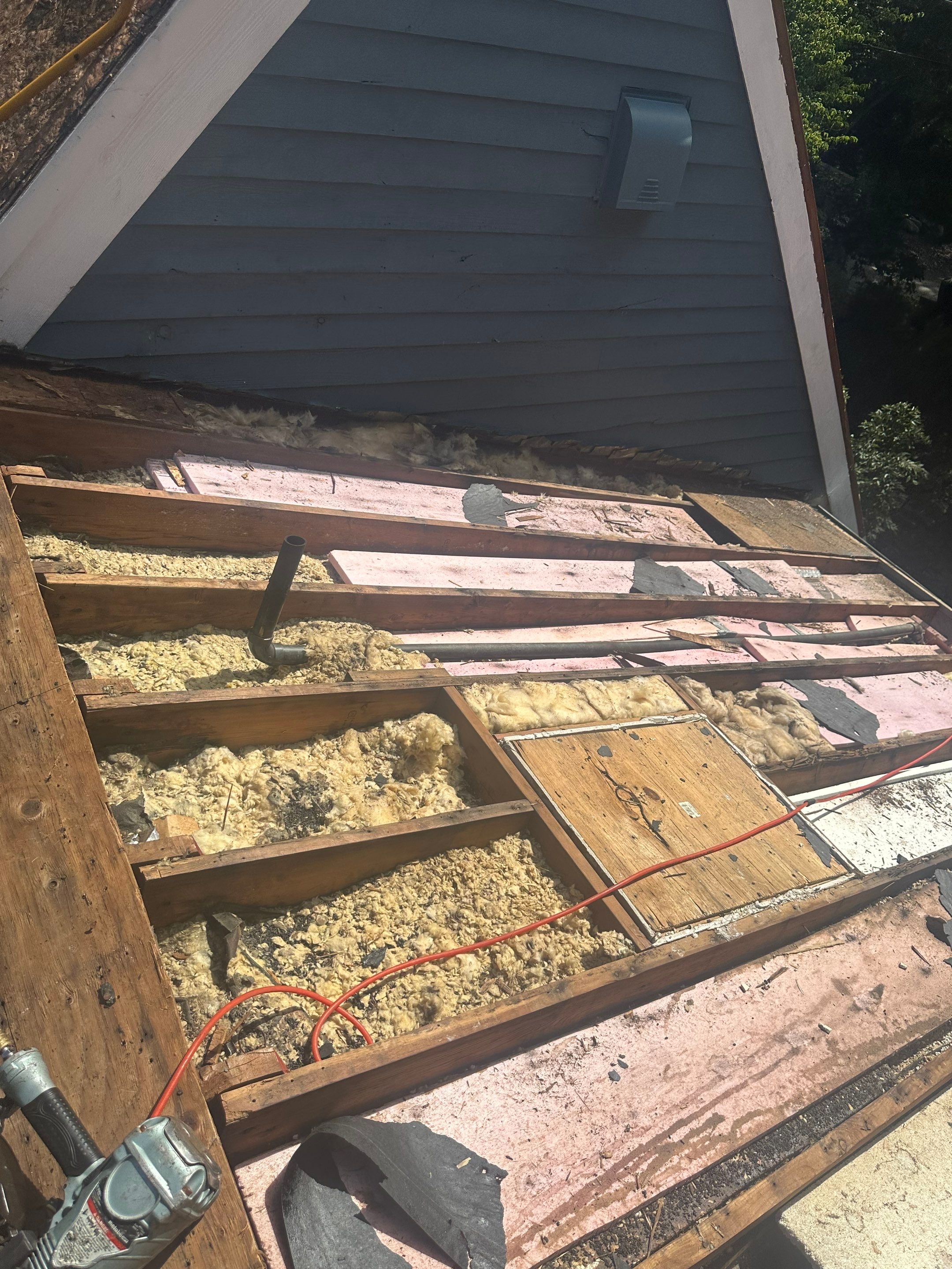 Residential Roofing Installation using Owens Corning Duration Onyx Black by A Plus Exterior