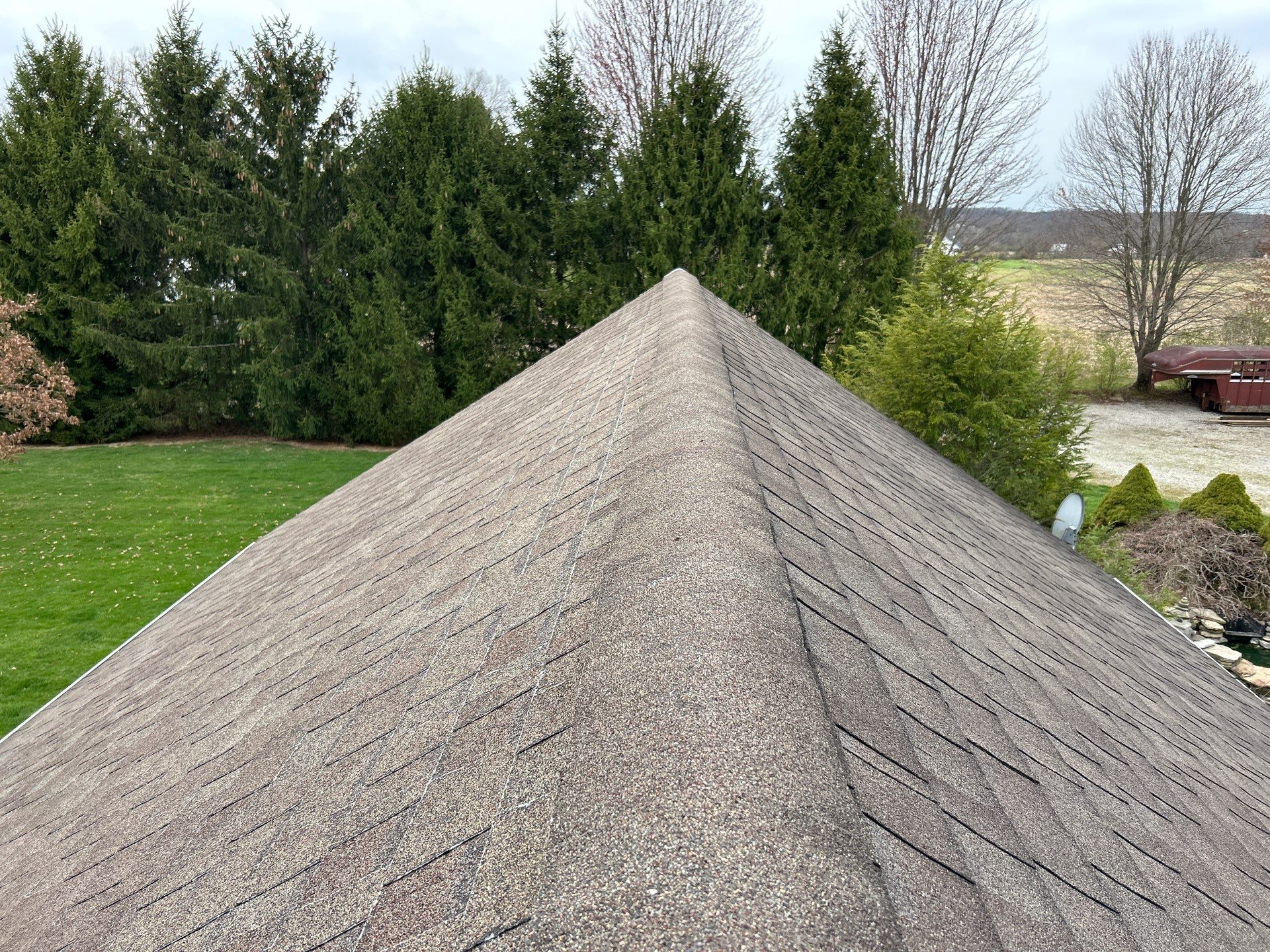Residential Roofing Installation using Duration Series Shingles - Driftwood by RoofX 