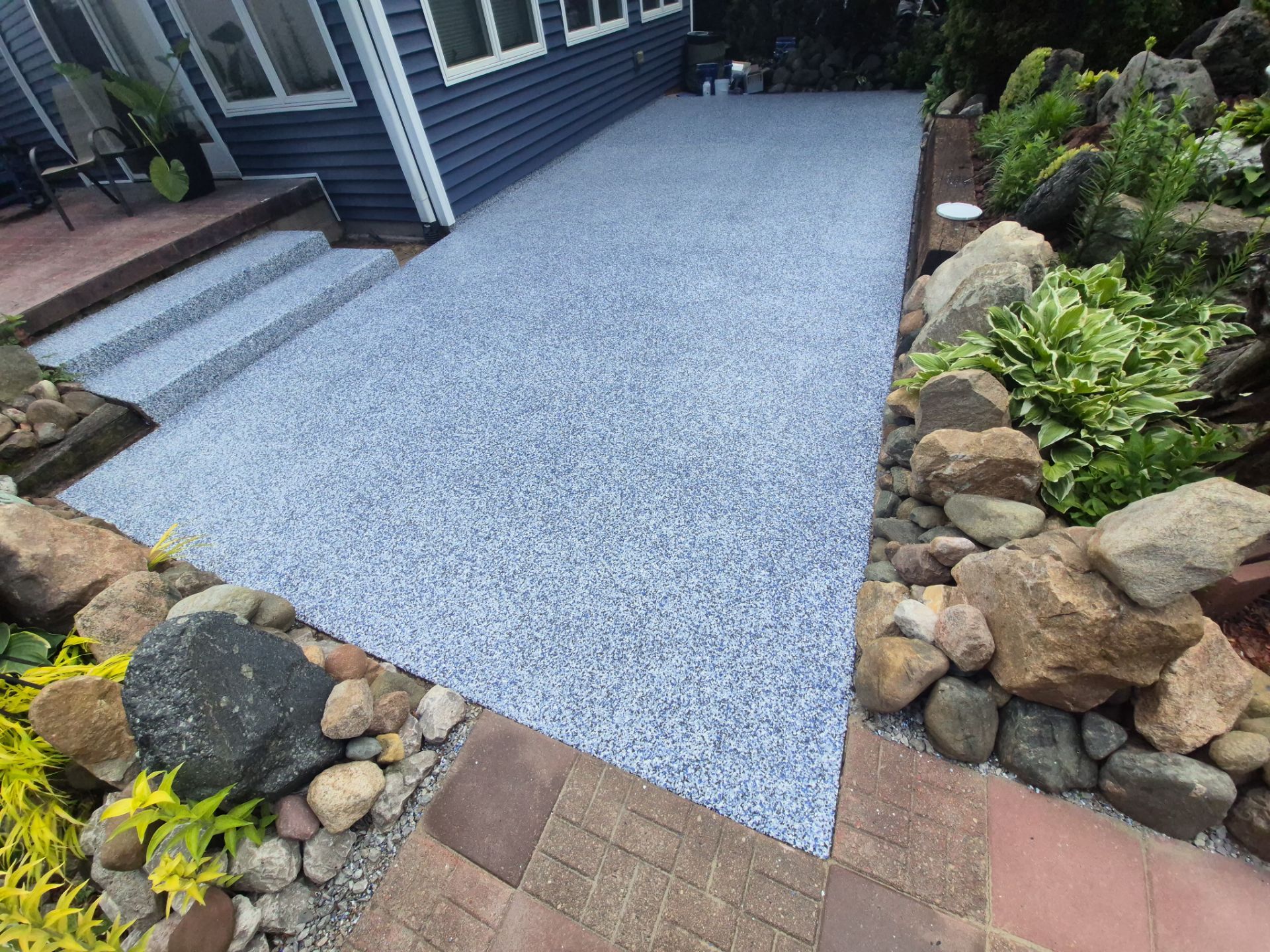 Freeland Outdoor Patio by Wise Coatings of Central Michigan