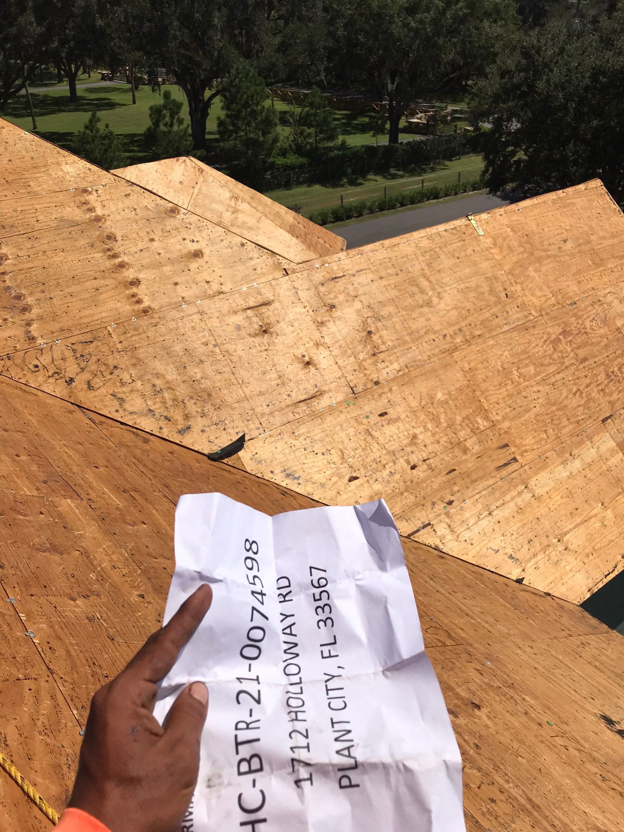 Residential Roofing Installation using GAF HDZ Shingles by Protek Roofing Heating Air & Solar