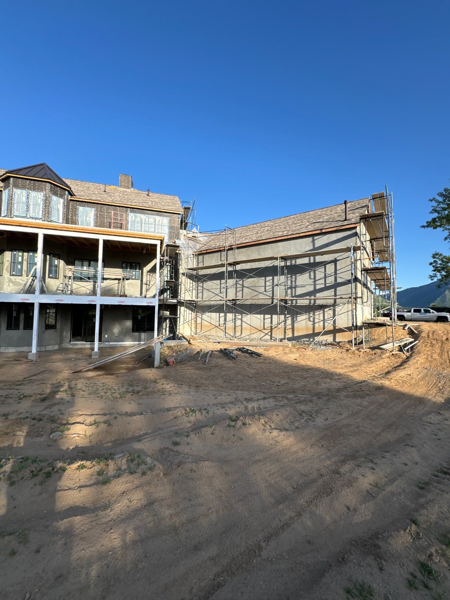 Project in Mapleton by Master Rain Gutters.