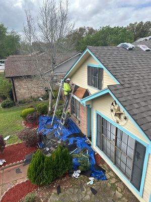 Residential Roofing Installation using Owen's Corning Duration (Lifetime) Shingles