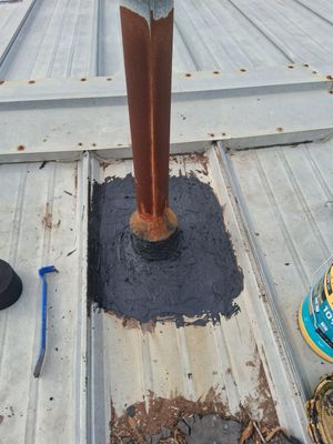 Commercial Metal Roof Vent Repair in Wilmington, NC