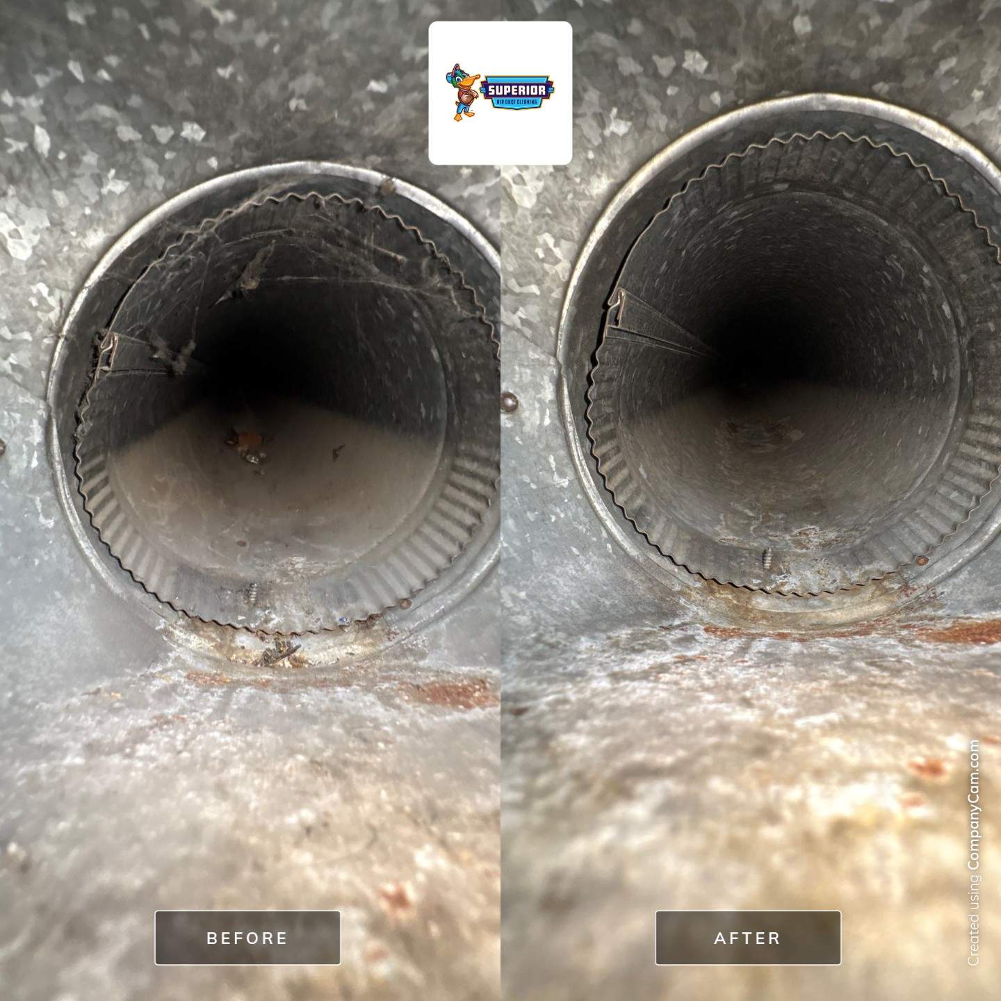 Air Duct Cleaning With a Vacuum Truck in Ellwood City, PA by Superior Air Duct Cleaning