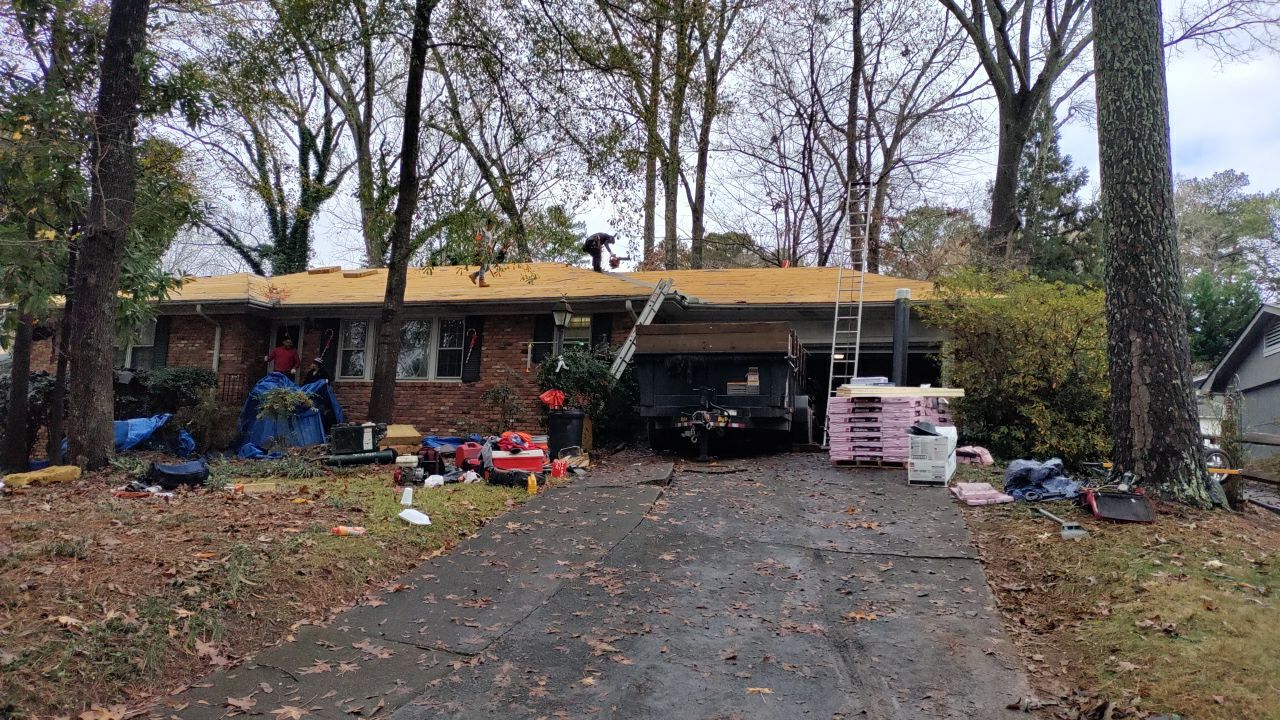 Residential Roofing Installation using Owens Corning by Inspector Roofing and Restoration