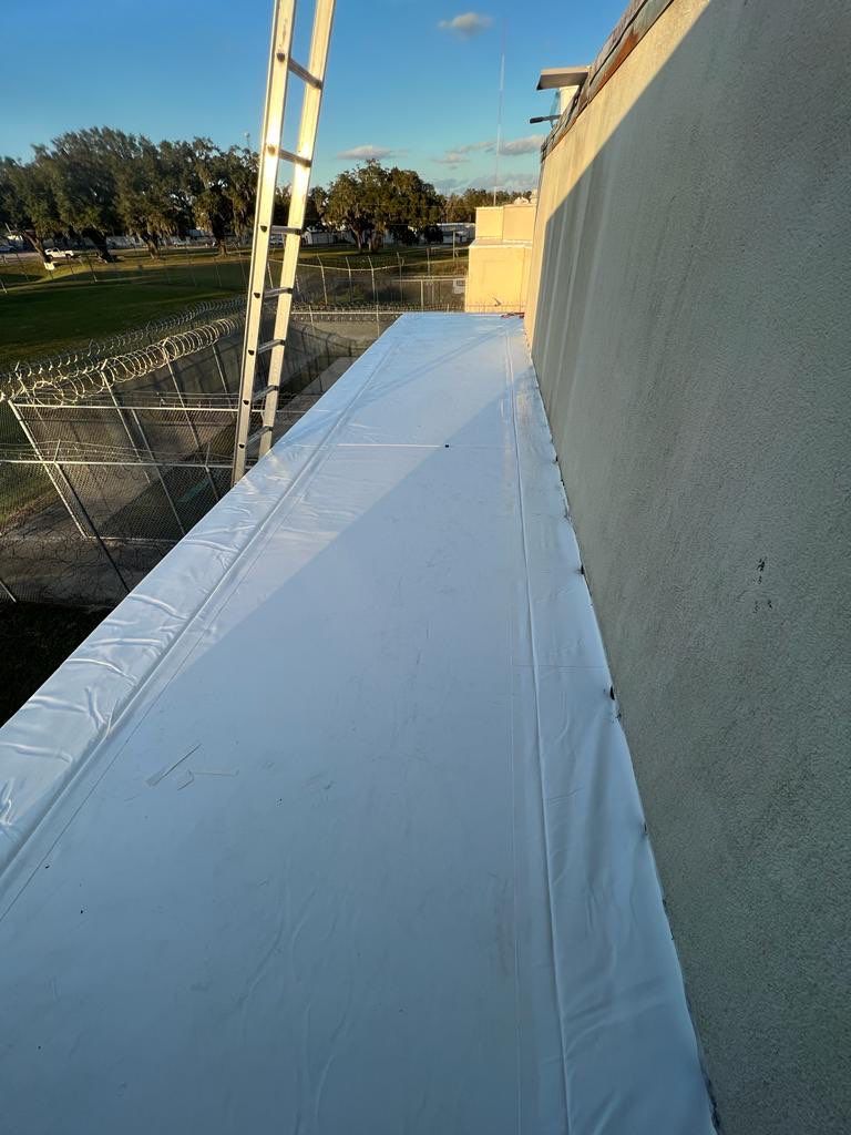 Polk County Jail - Roof Replacement by 1st Class Roofing, Inc.