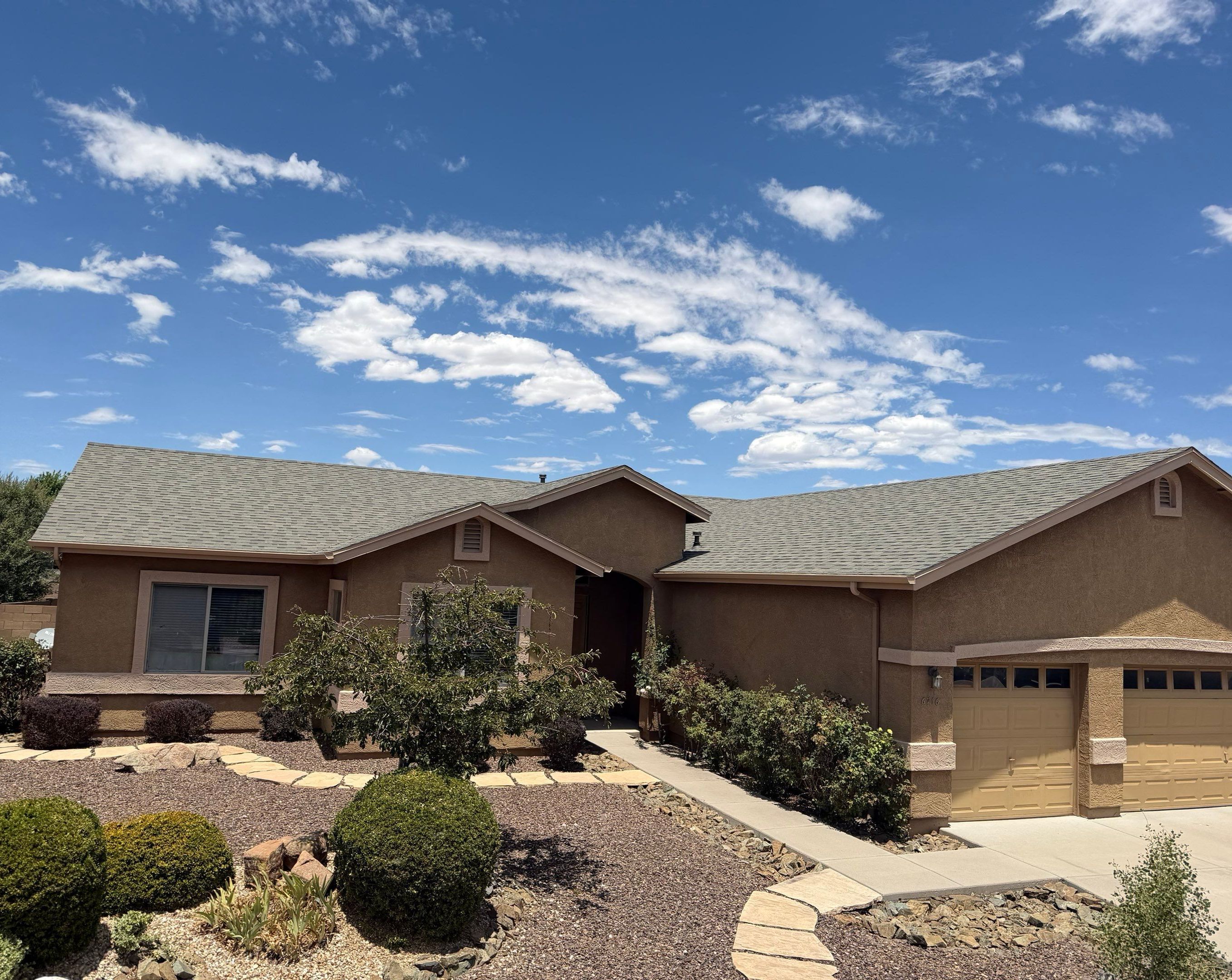 GAF Architectural Shingle Roof Replacement in Prescott Valley by Badger Roofing