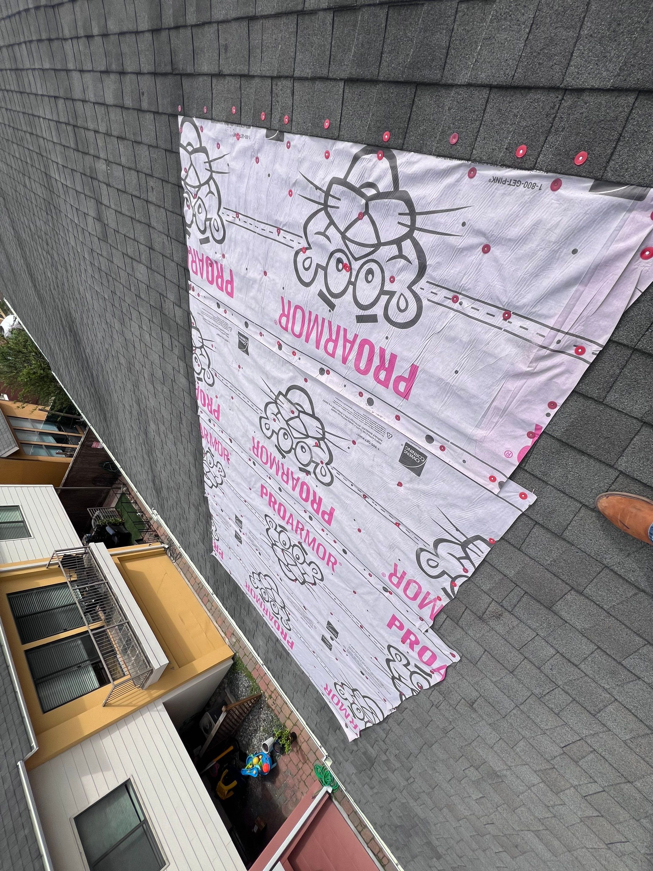 Residential Roofing Repair using Owen's Corning Duration (Lifetime) Shingles by Roof Repair Company