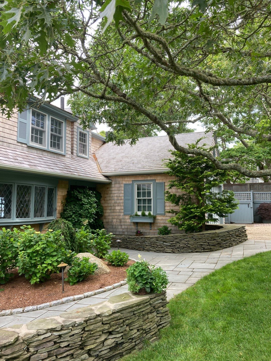 Gutter Installation using 4x5 FiberGlass Gutter in Falmouth, MA by Gutter Pro Enterprises
