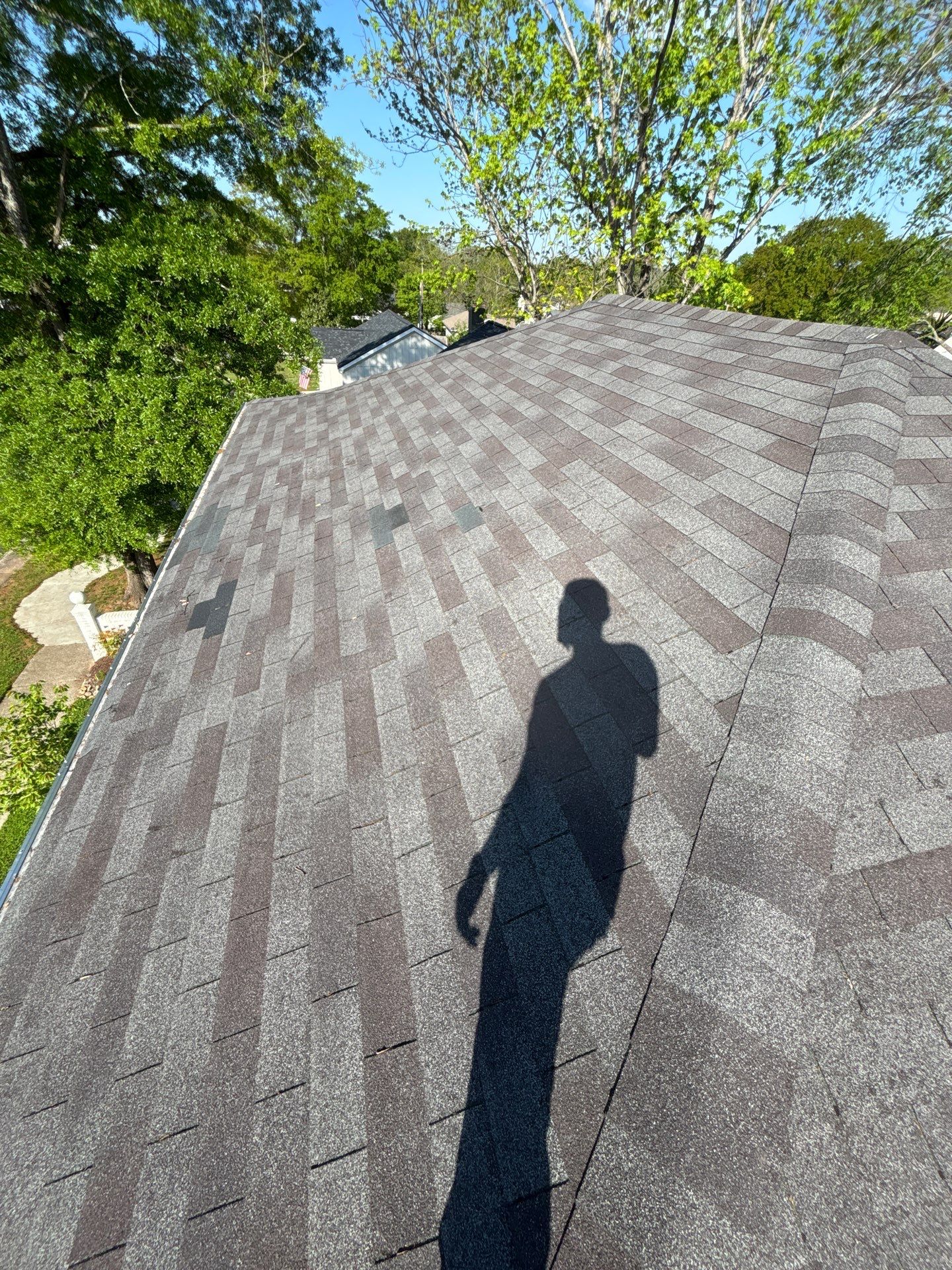 Residential Architectural Shingle Roof Installation and Decking Repair in Greenville by Roofers LLC