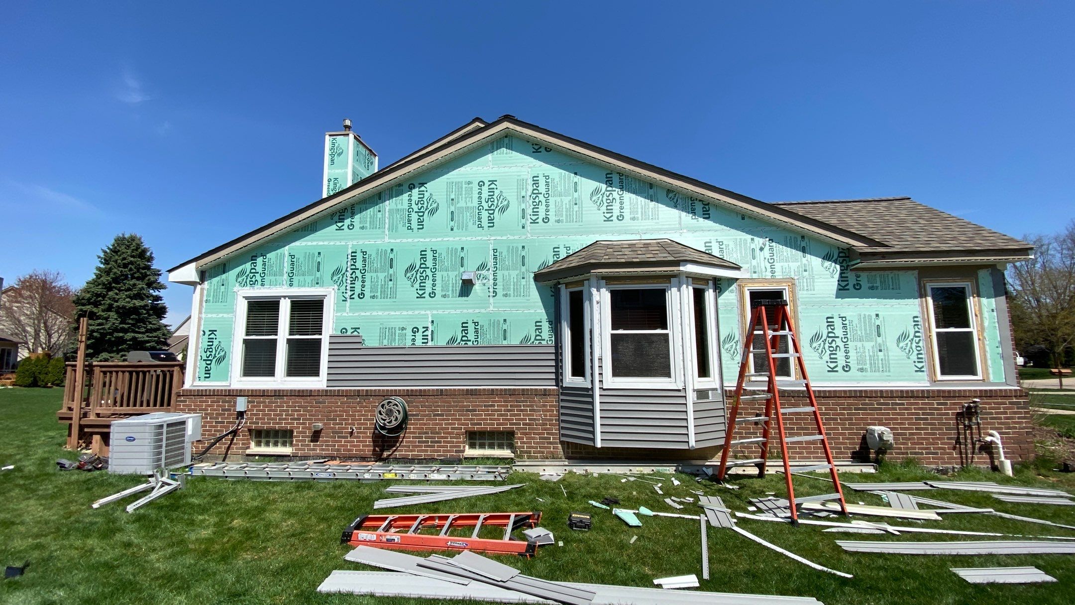 Siding Replacement using Certainteed Classic Restoration D4 by 180 Contractors