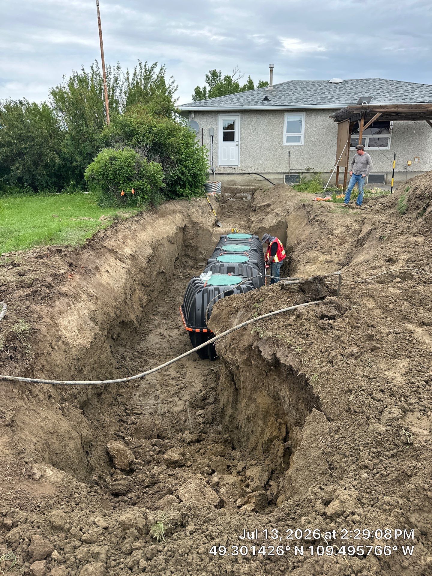 Septic System Tank Installation and Pump Replacement in Consul by Septic Medic Inc.