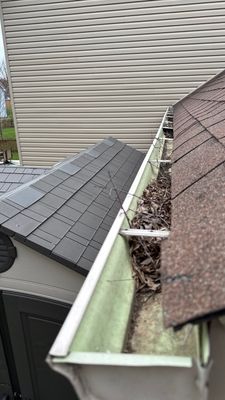 Turtle Shell gutter protection installation in North Aurora, IL 60542, photograph 4