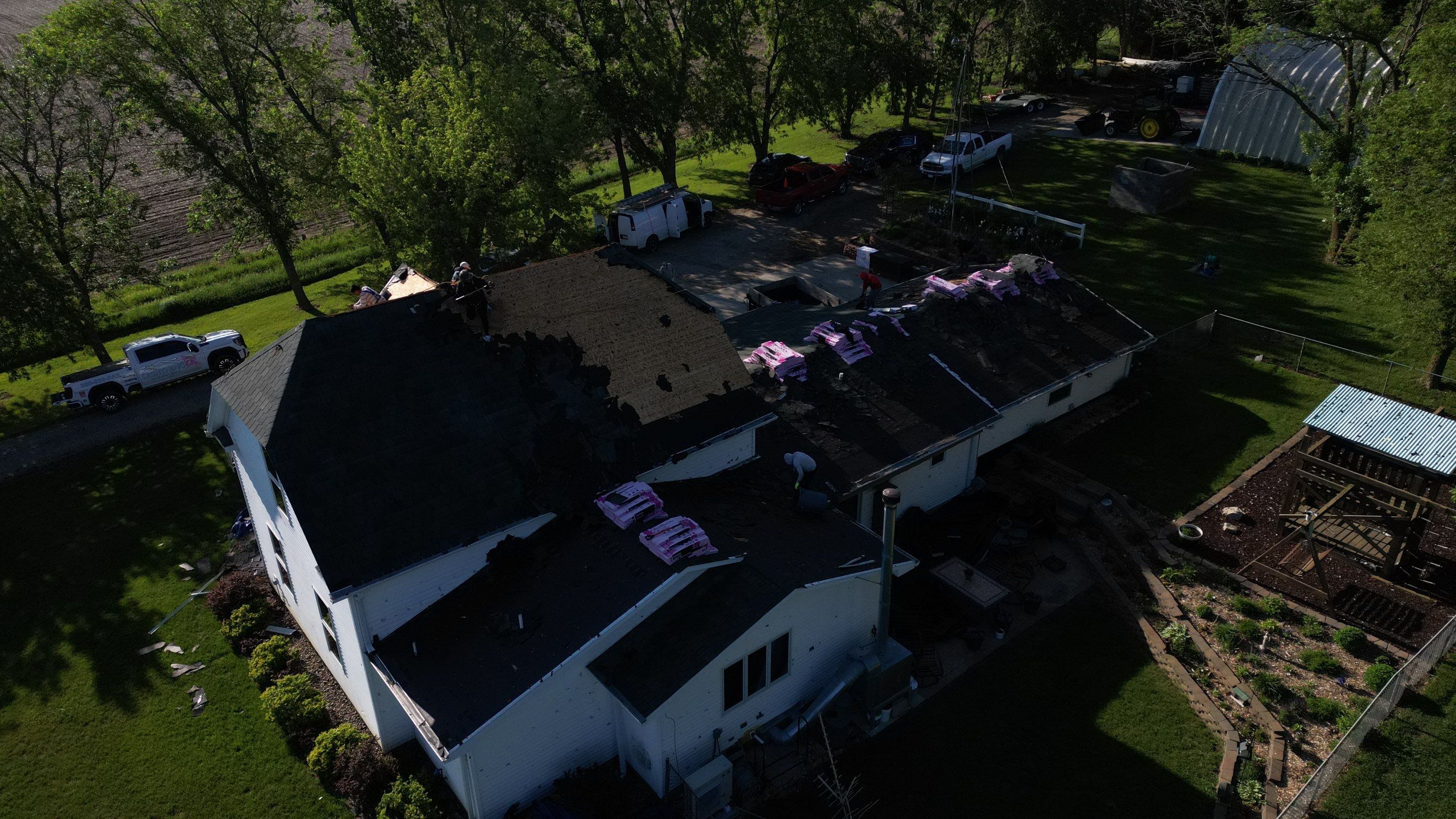 Residential Roofing Installation using Owens Corning Duration Driftwood by Lightning Exteriors