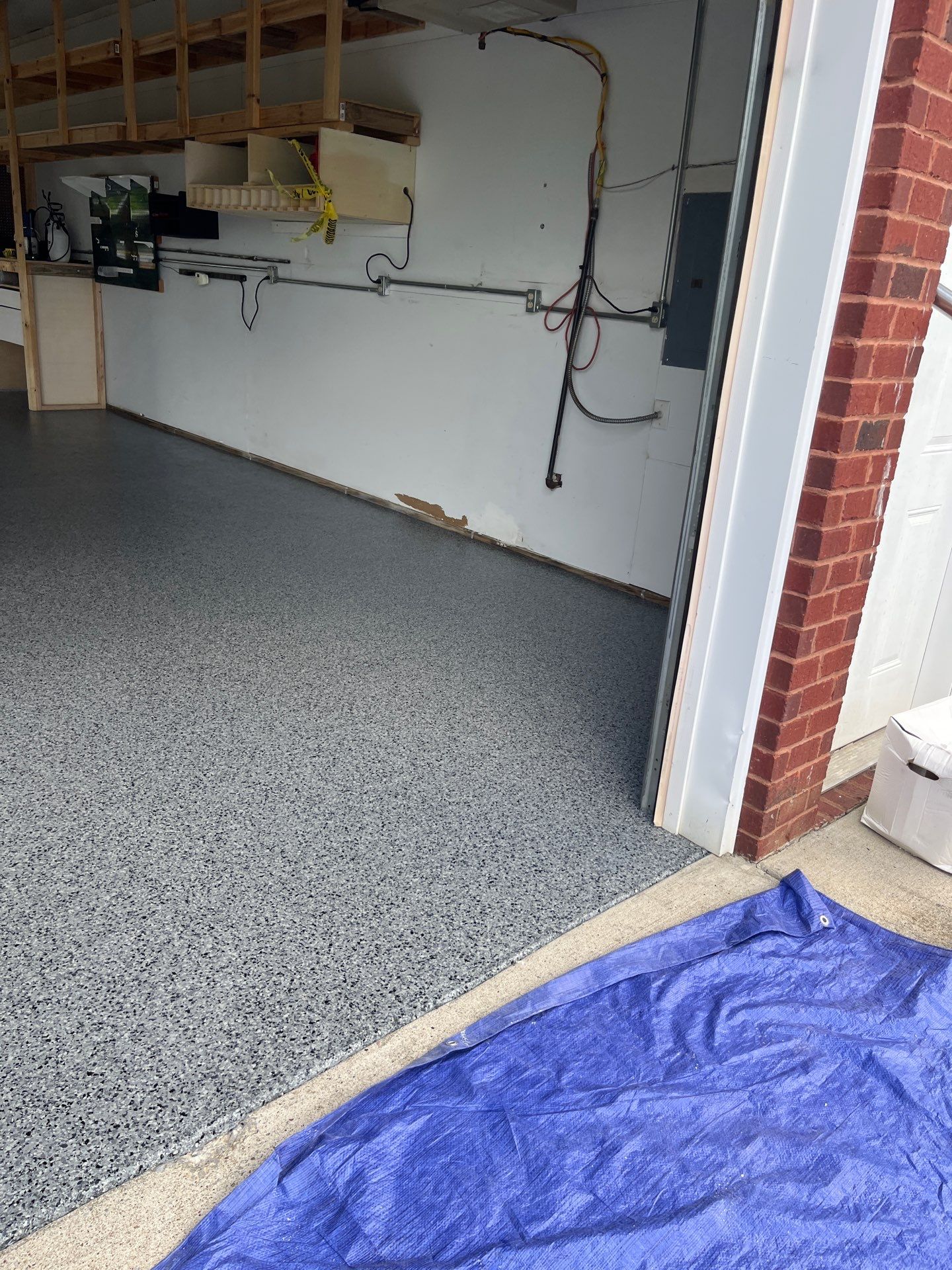 Garage Floor Coating using Nightfall by My Garage Floor Guys
