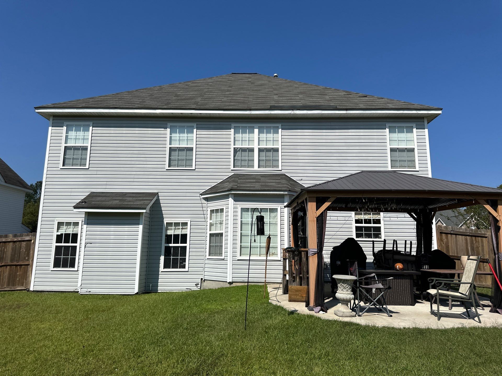 Roof replacement by hail damage by Just Brilliant Restoration JBR