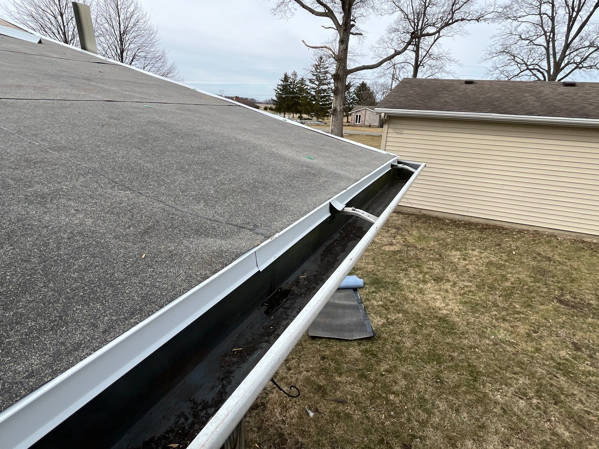 Residential Roofing Installation using GAF Timberline HDZ Slate by Nitro Roofing and Construction