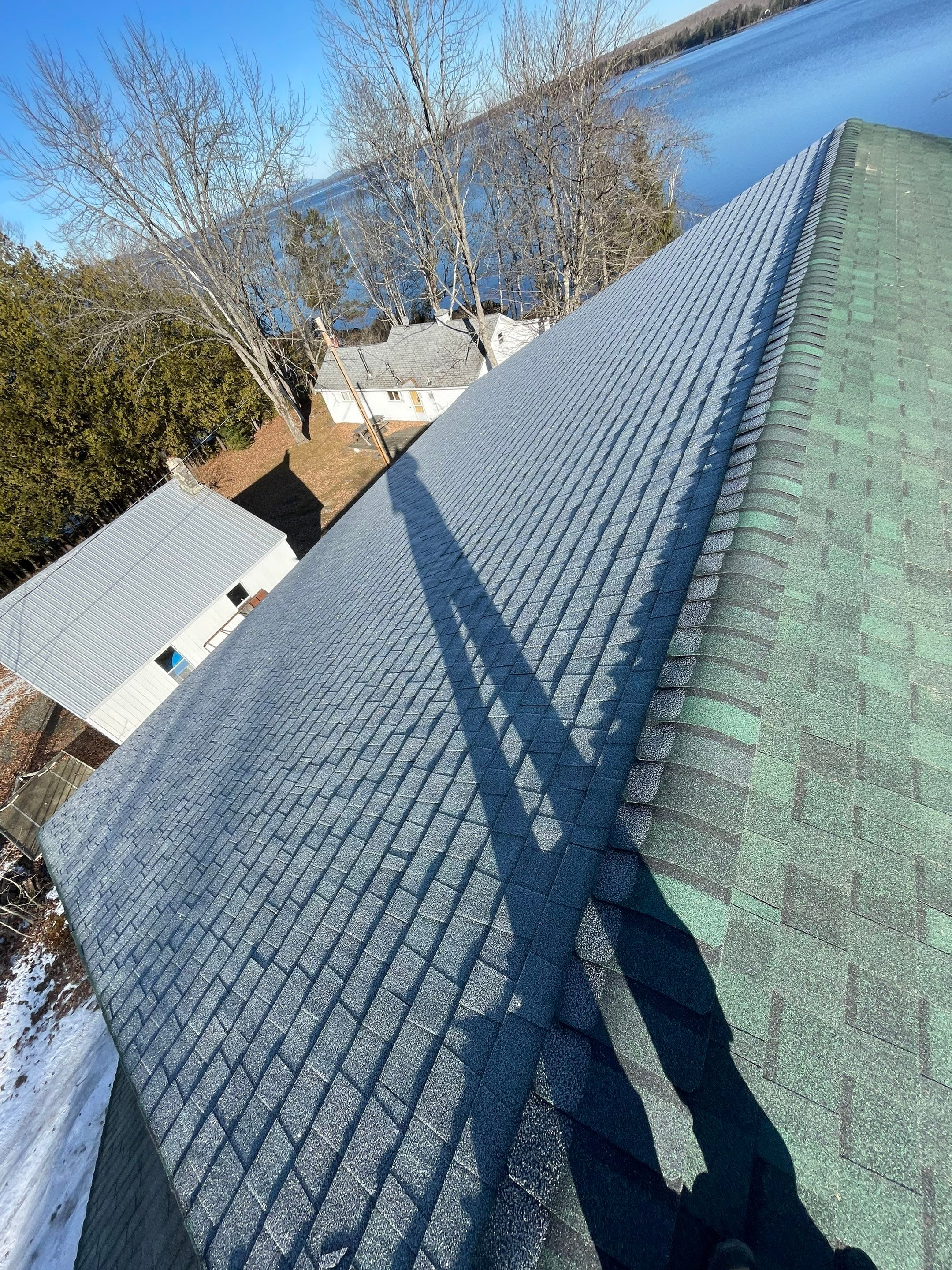New Home Construction using CertainTeed landmark Pros by The B.A.R Roofing