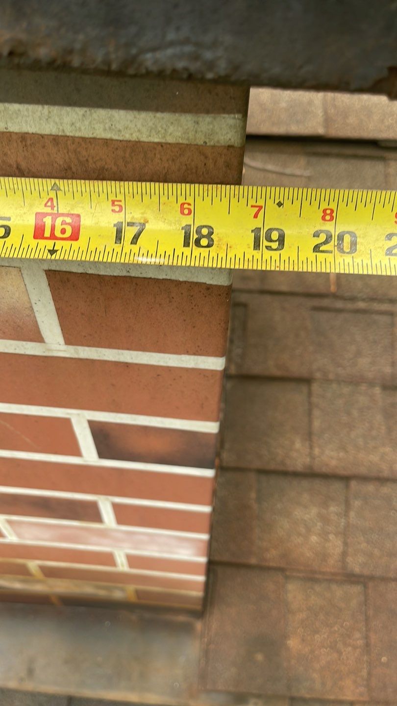 Gutter Cleaning Chimney top repair by A Plus Exterior