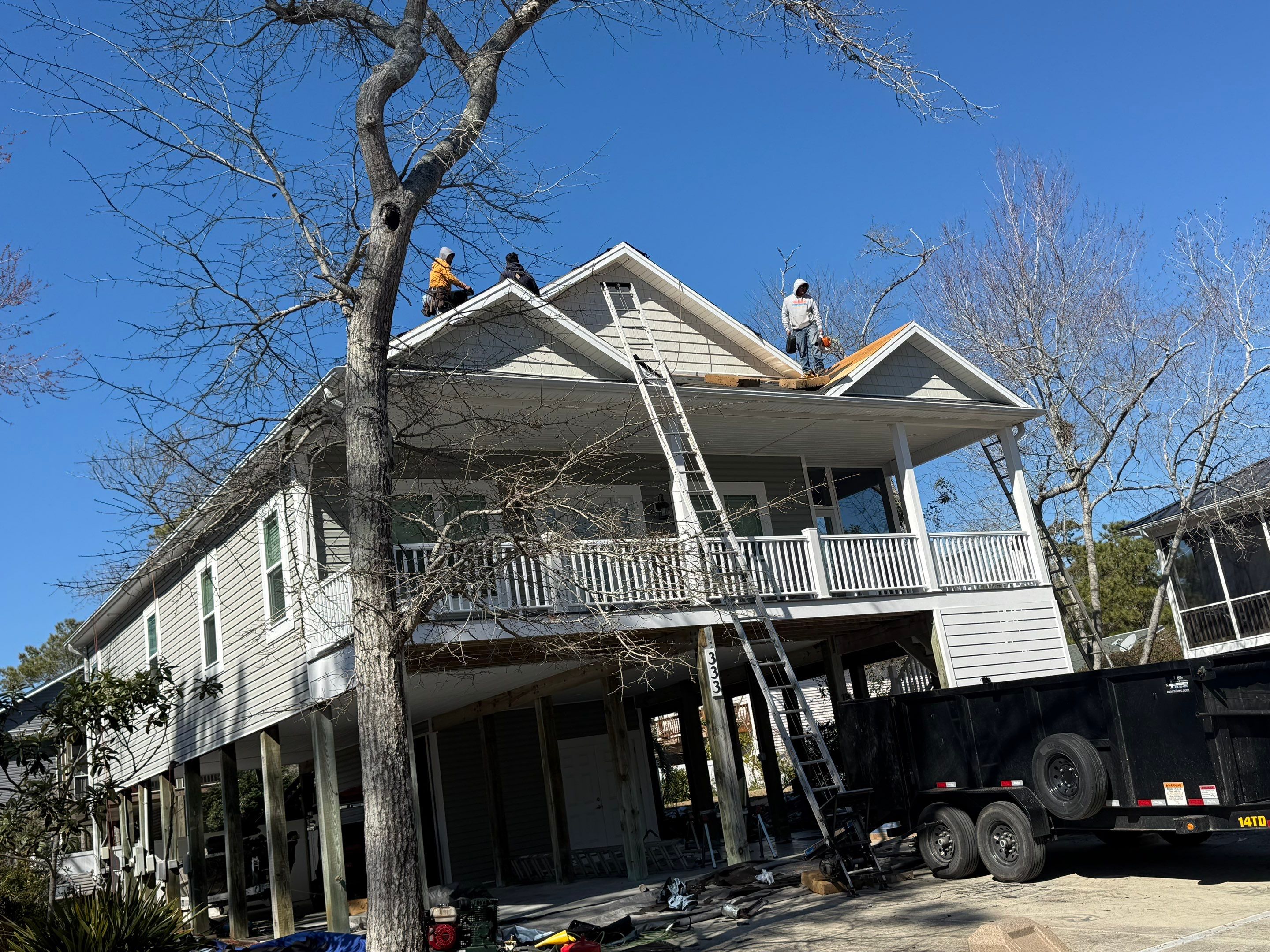 Residential Roofing Installation using CertainTeed Landmark Pro by RGR Construction and Roofing, LLC