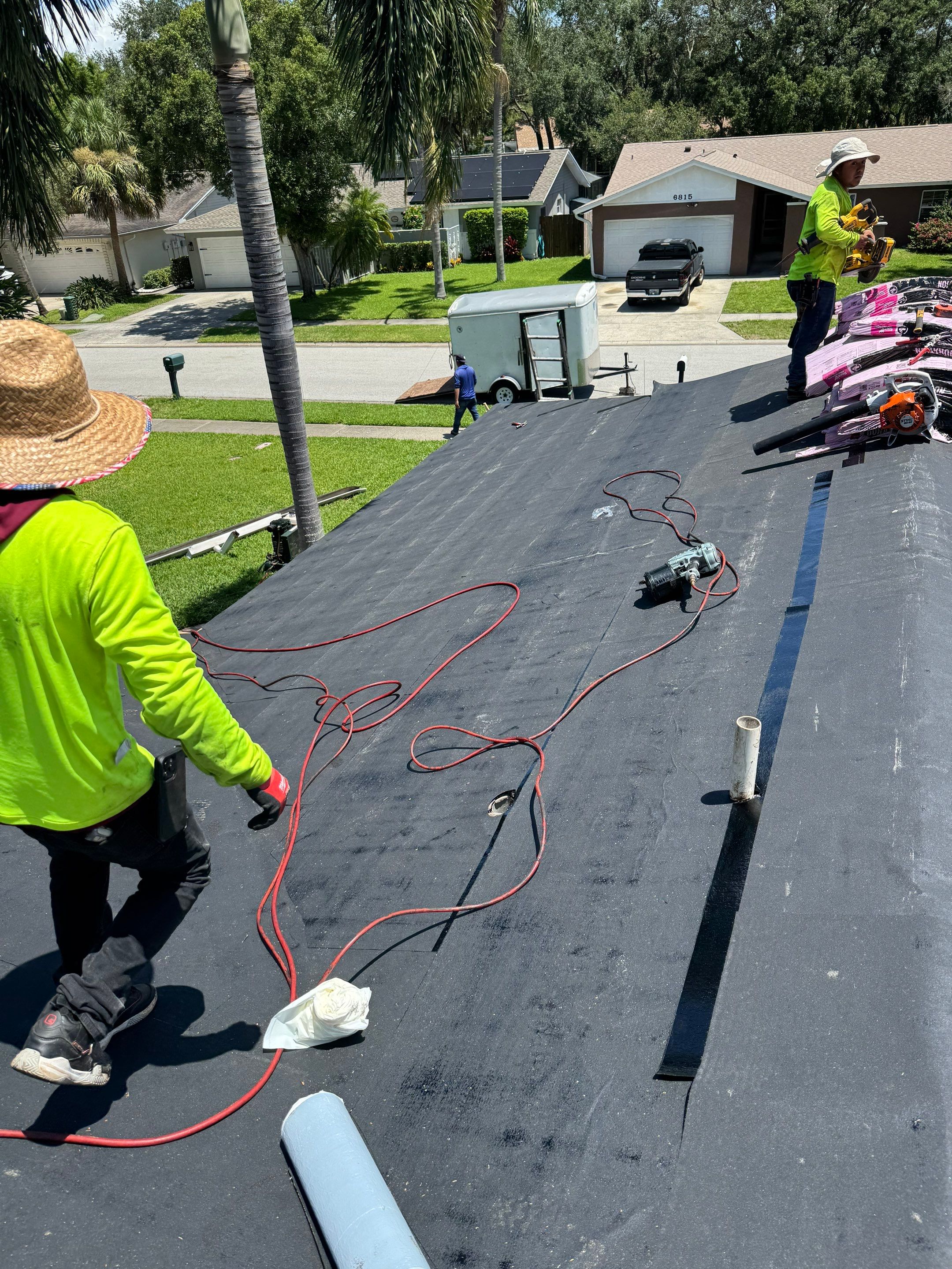 Project in Pinellas Park 33781 by Mitchell Roofing Company LLC 