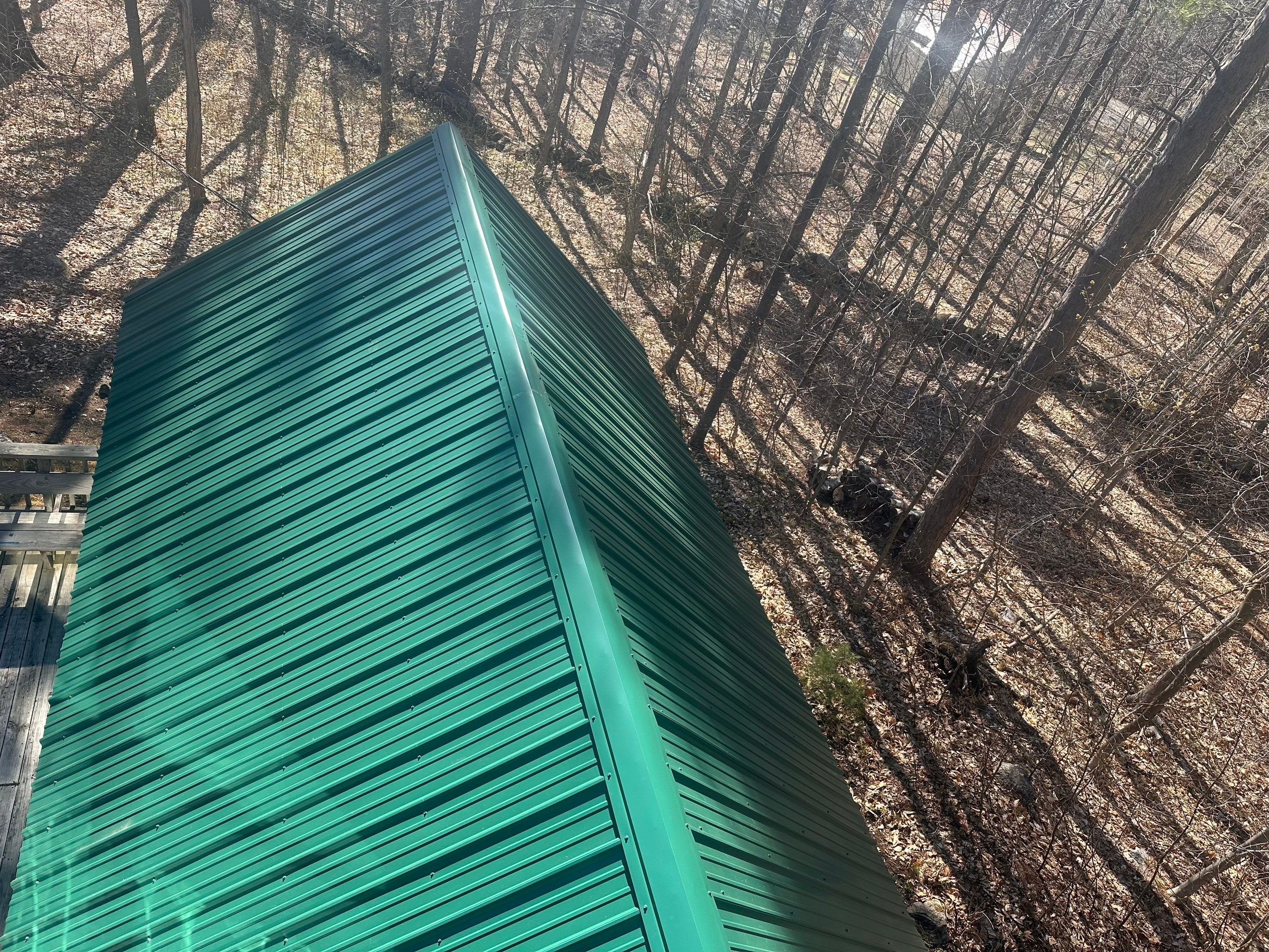 Metal Roof In Moultonborough, NH by Tall pine roofing