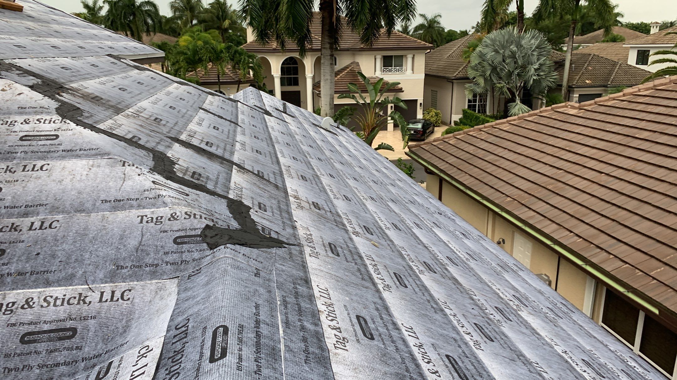 Residential Roofing Installation using WestLake Roofing Tile by BLUES BROTHERS ROOFING
