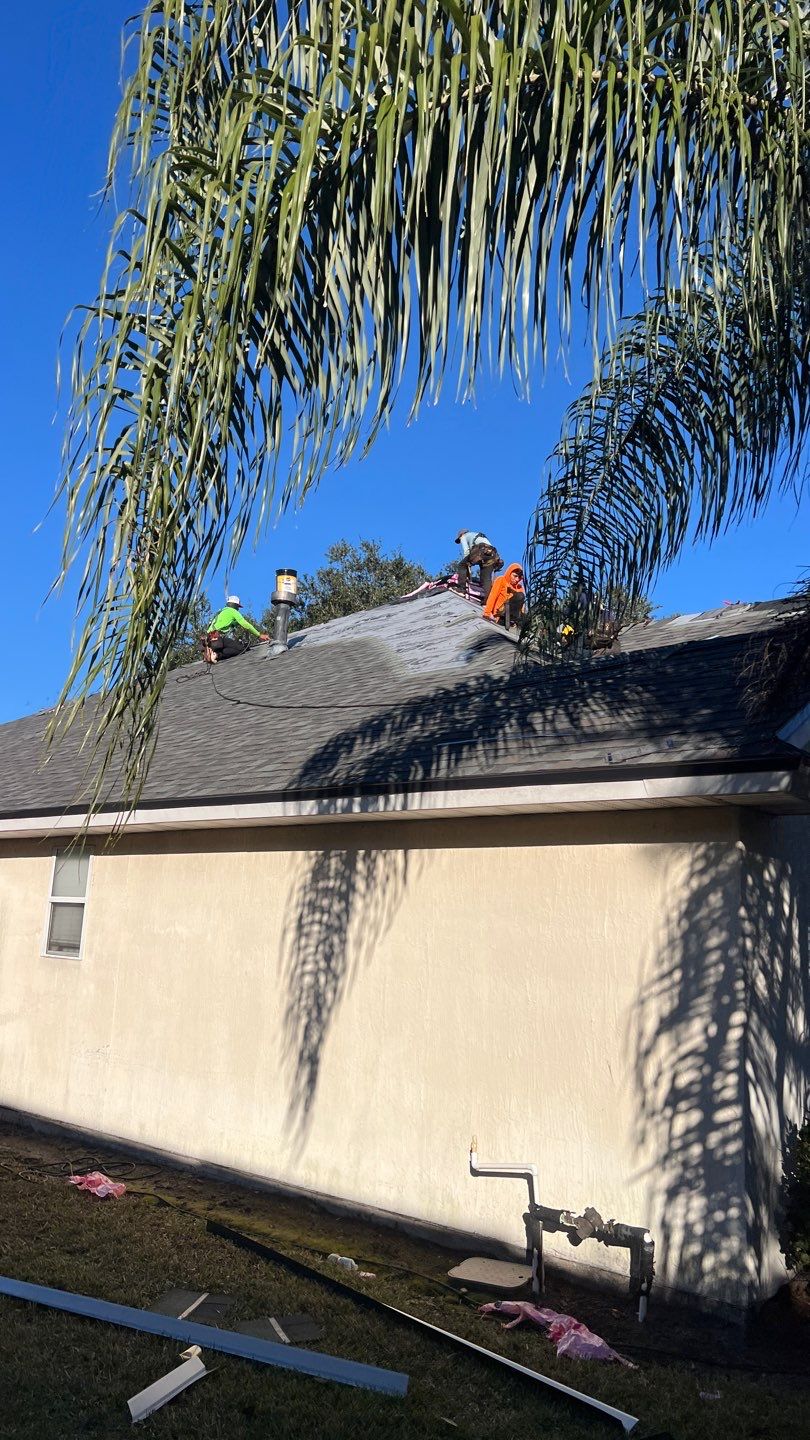 Residential Roofing Installation using Owens Corning TruDefinition Duration Shingles by Galaxy Builders, Inc.