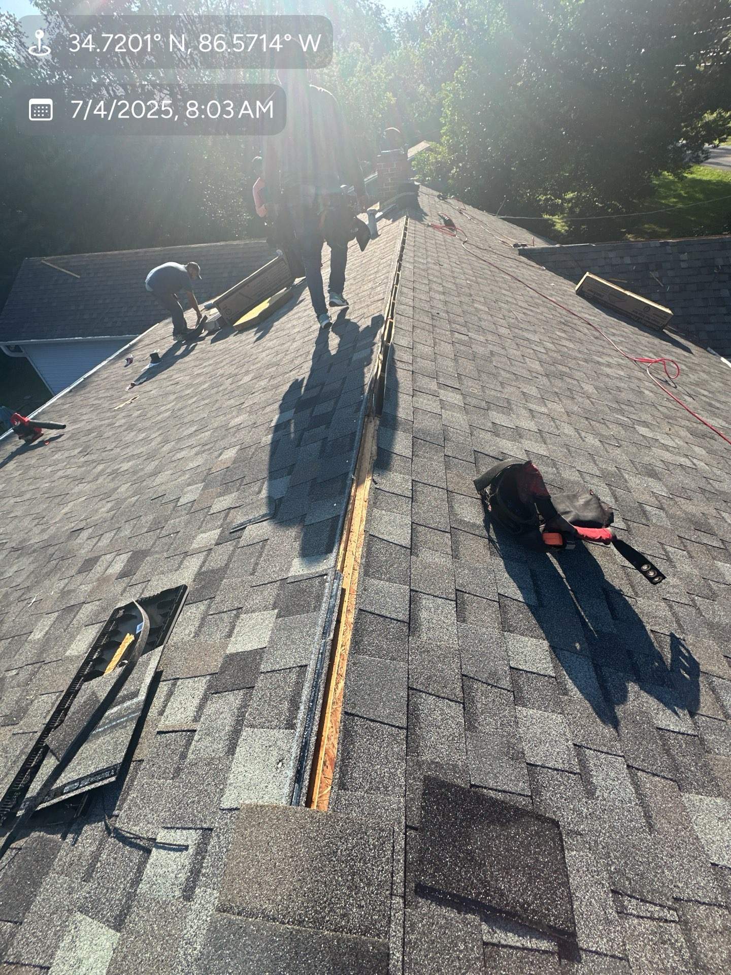 Project in Huntsville by BayCo Roofing