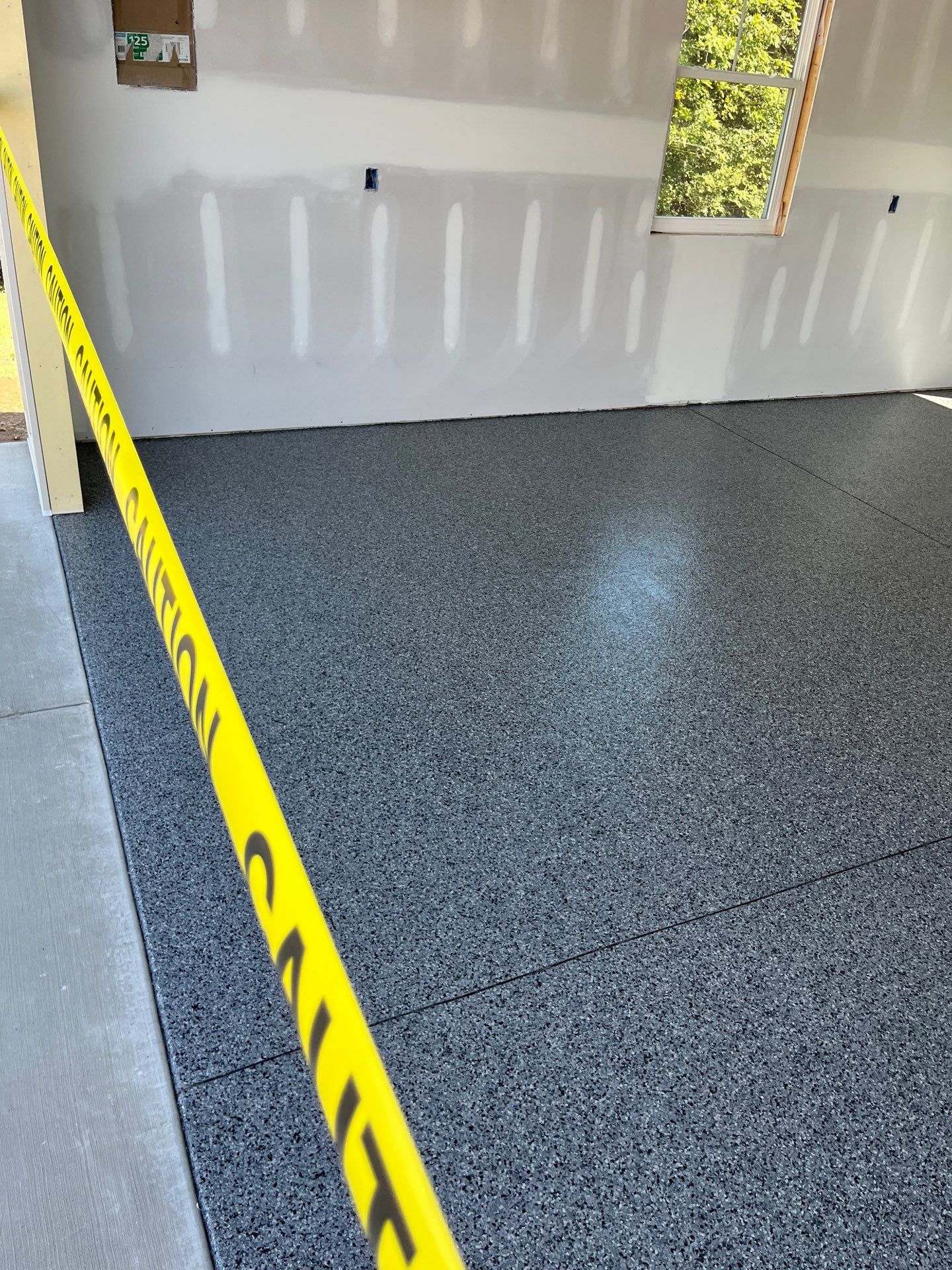 Garage Floor Coating using Nightfall by My Garage Floor Guys